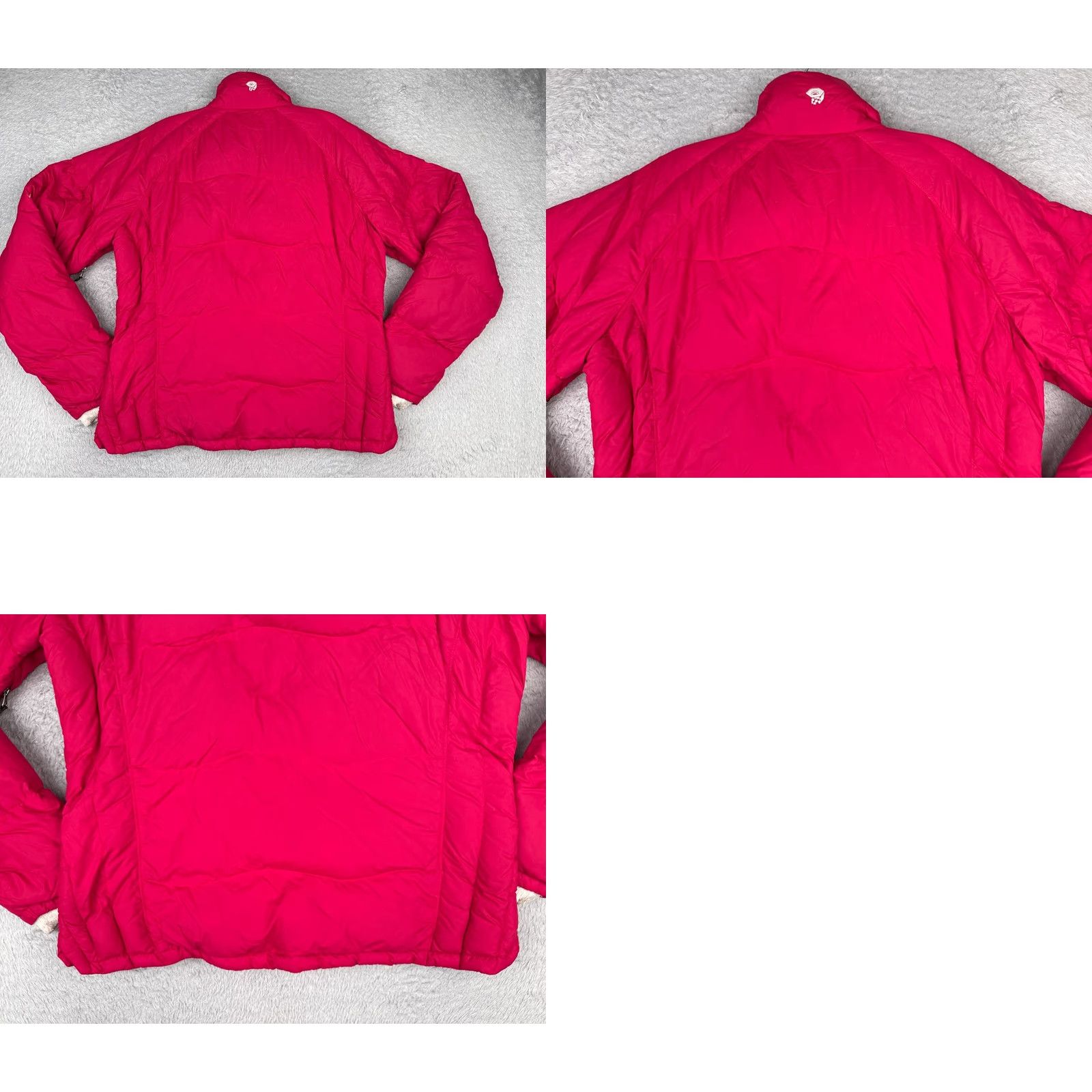 Mountain Hardwear Mountain Hardwear Jacket Womens Large Pink Puffer Down Insulation Nylon Shell Hooded Full Zip Medium-Length Sleeve Size L / US 10 / IT 46 - 9 Thumbnail