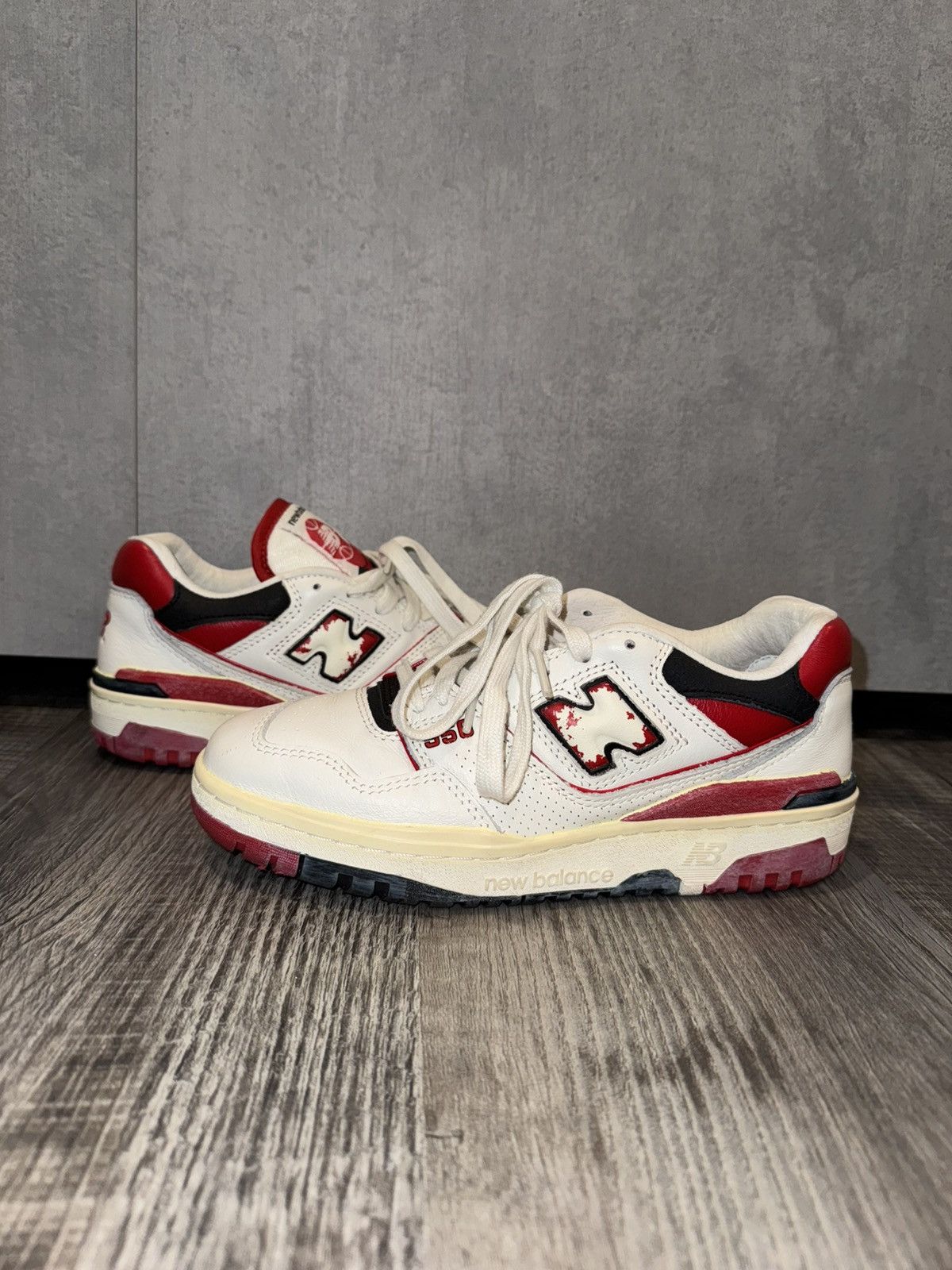 New Balance Men’s Vintage New Balance 550 Pack Team Red Size US 6 / EU 39 - 5 Thumbnail