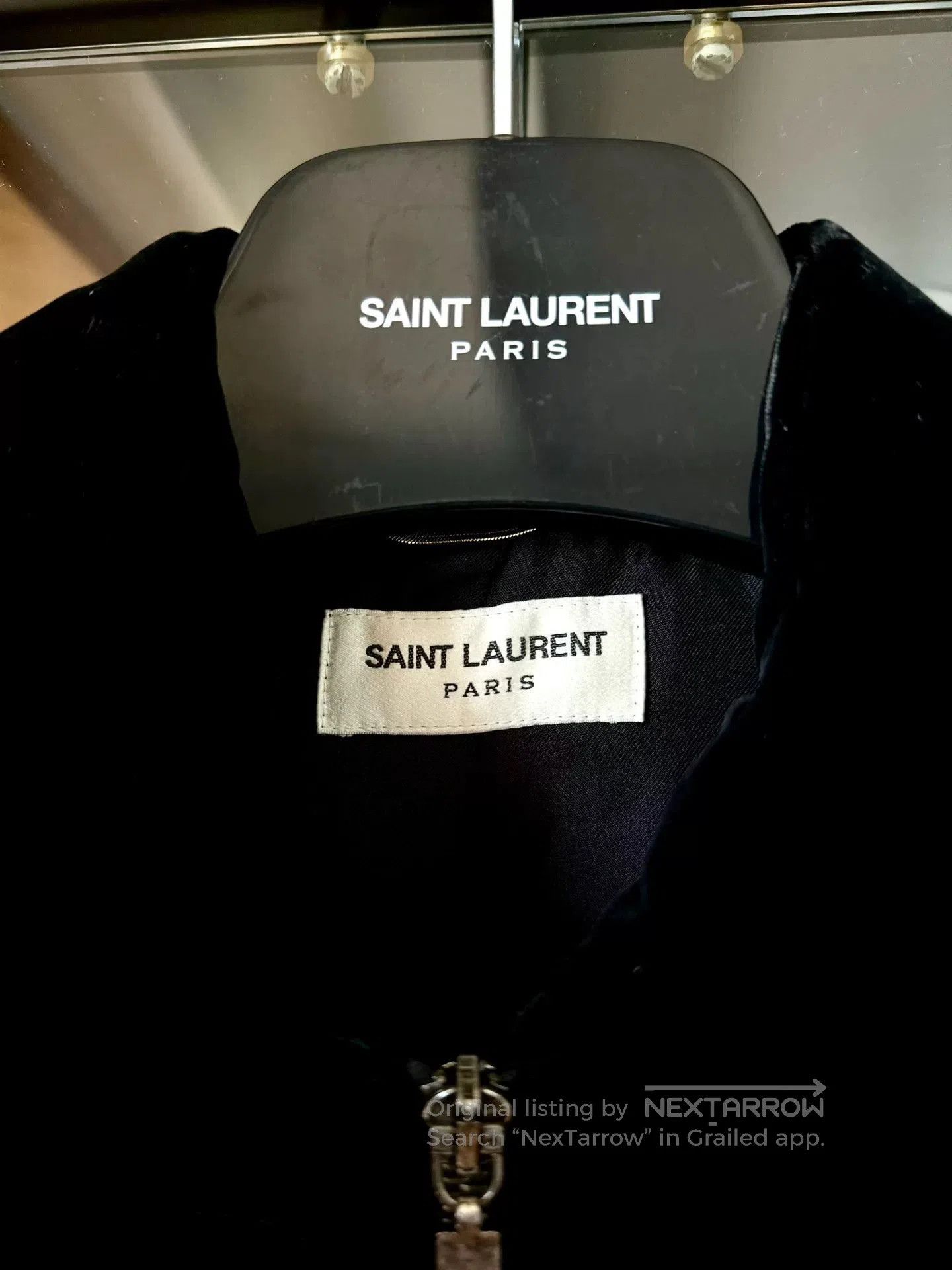 Saint Laurent Paris black velvet star embellishment jacket. Size US M / EU 48-50 / 2 - 3 Thumbnail