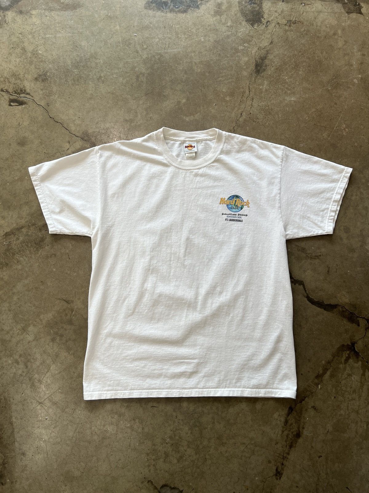 Hard Rock Cafe × Vintage Vintage Hard Rock Cafe Ft Lauderdale Elvis Presley Tee Large Size US L / EU 52-54 / 3 - 5 Thumbnail
