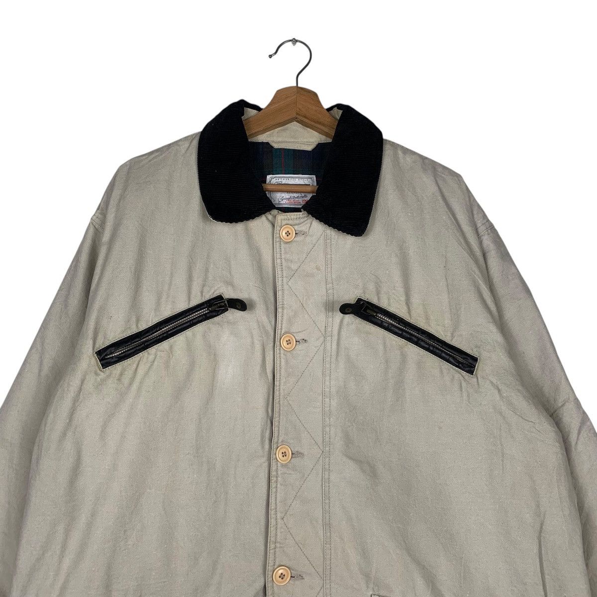 Japanese Brand Japanese Brand Mile-Stone Chore Jacket Size US M / EU 48-50 / 2 - 2 Thumbnail