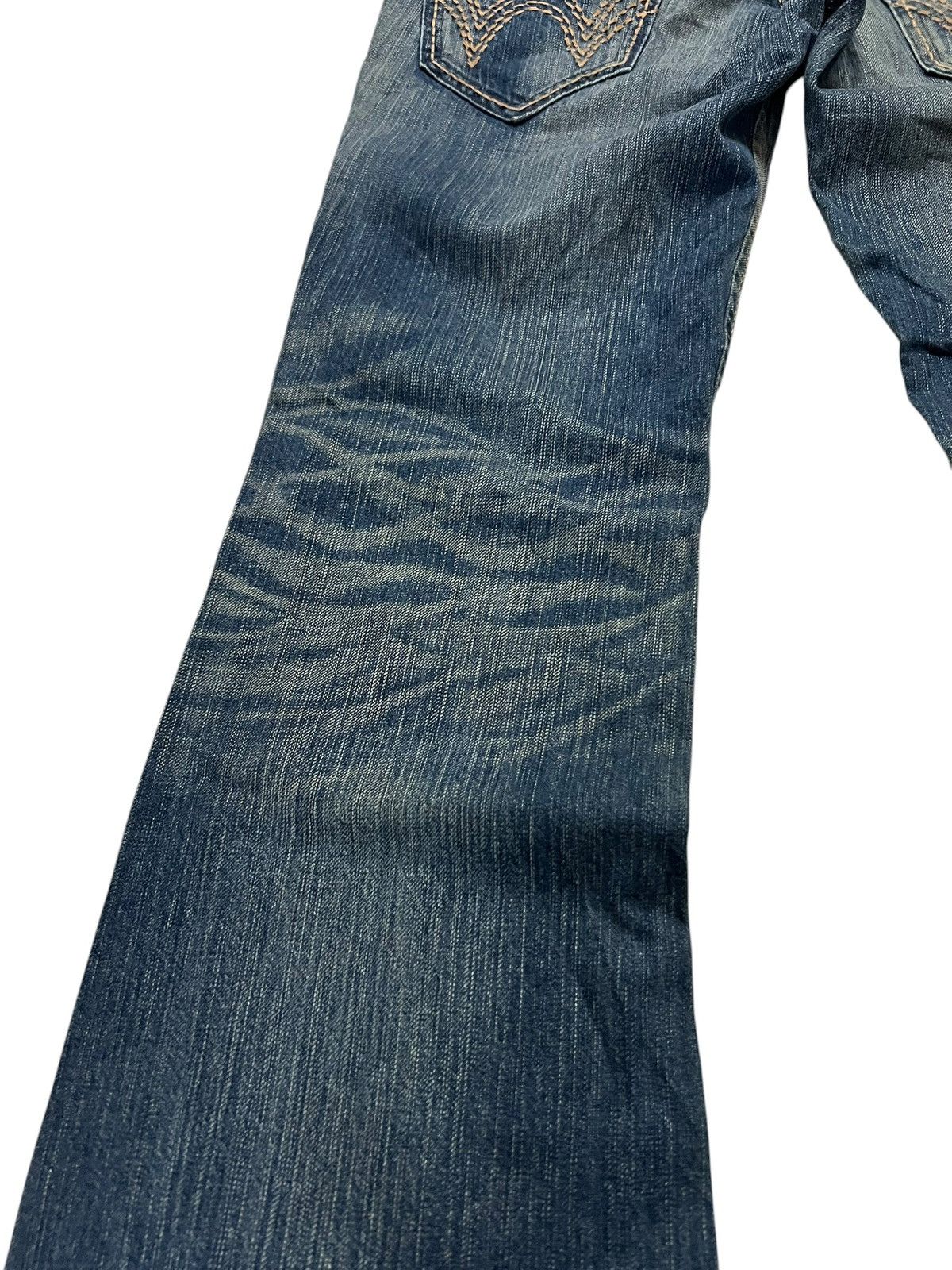 Edwin 💥Flare💥Vintage Edwin XV Mud Wash Clawmark Jean Very Rare Size US 32 / EU 48 - 12 Thumbnail