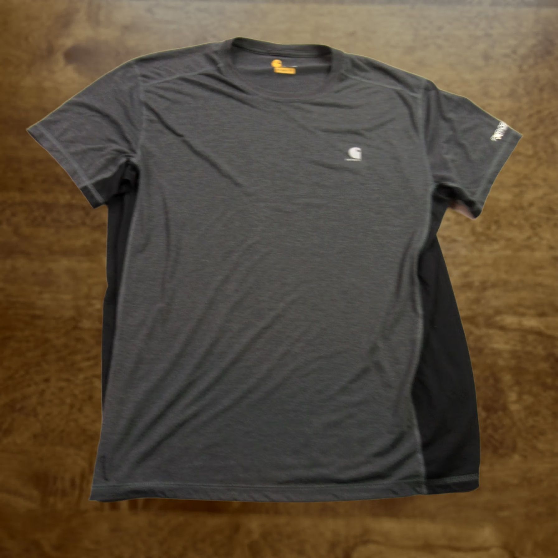 Carhartt Carhartt Shirt Large Gray Short Sleeve Crew Neck Relaxed Lightweight Mens Size US L / EU 52-54 / 3 - 1 Thumbnail