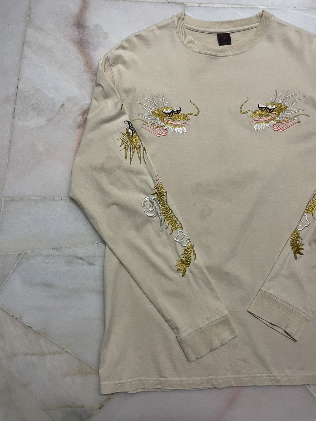 Seditionaries Vintage Japanese Cropped Heads Dragon Embroidery Logo Tattoo Size US L / EU 52-54 / 3 - 8 Thumbnail