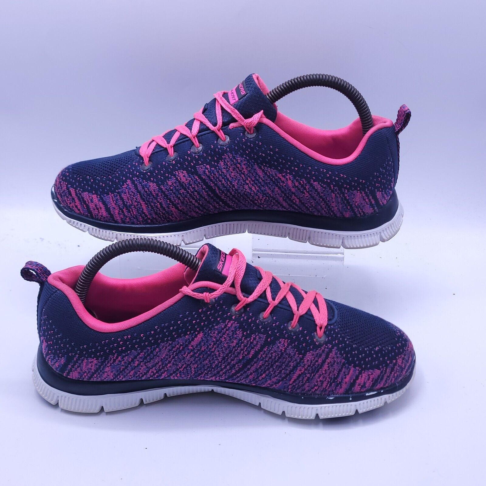 SKECHERS Skechers Knit Flex Athletic Shoe Womens Size 8.5 11877W Blue Size US 8.5 / IT 38.5 - 5 Thumbnail