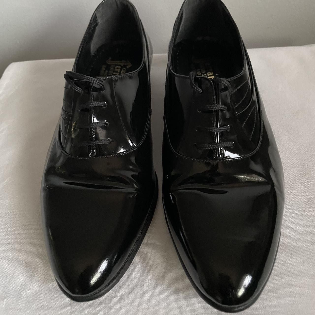 Designer × Ferrari Conti Ferrari Patent Leather Shoes Size US 7 / IT 37 - 4 Thumbnail