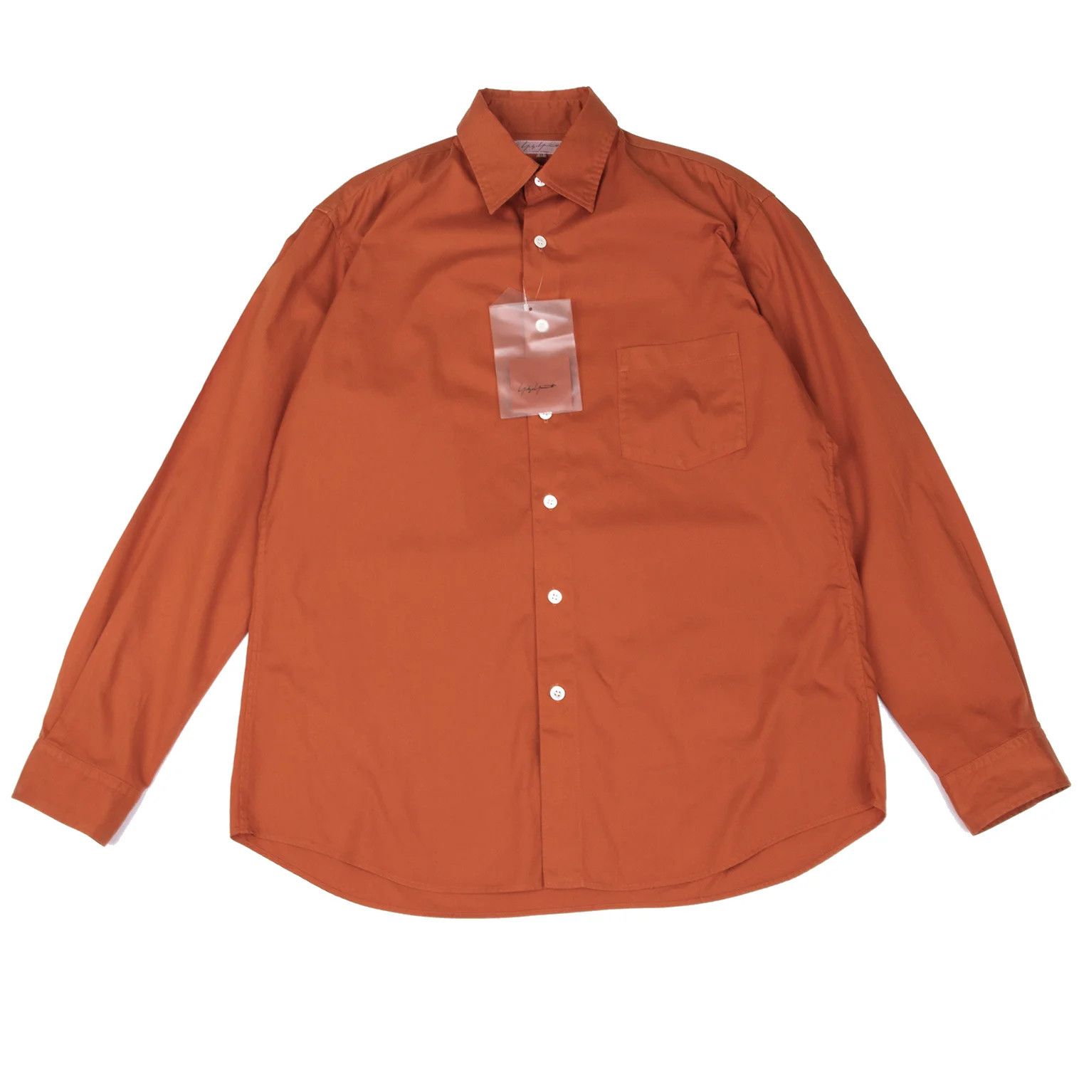 Yohji Yamamoto Yohji Yamamoto Cotton Patch Pocket Long Sleeve Shirt Size US M / EU 48-50 / 2 - 1 Thumbnail