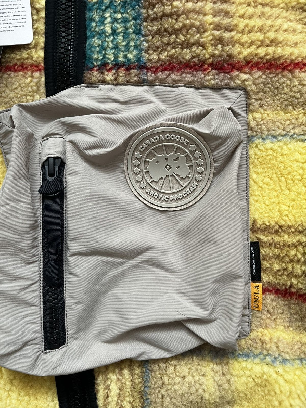 Canada Goose × NBA × Union LA Canada Goose x NBA x Union mens Vest New With Tags Size US S / EU 44-46 / 1 - 2 Thumbnail