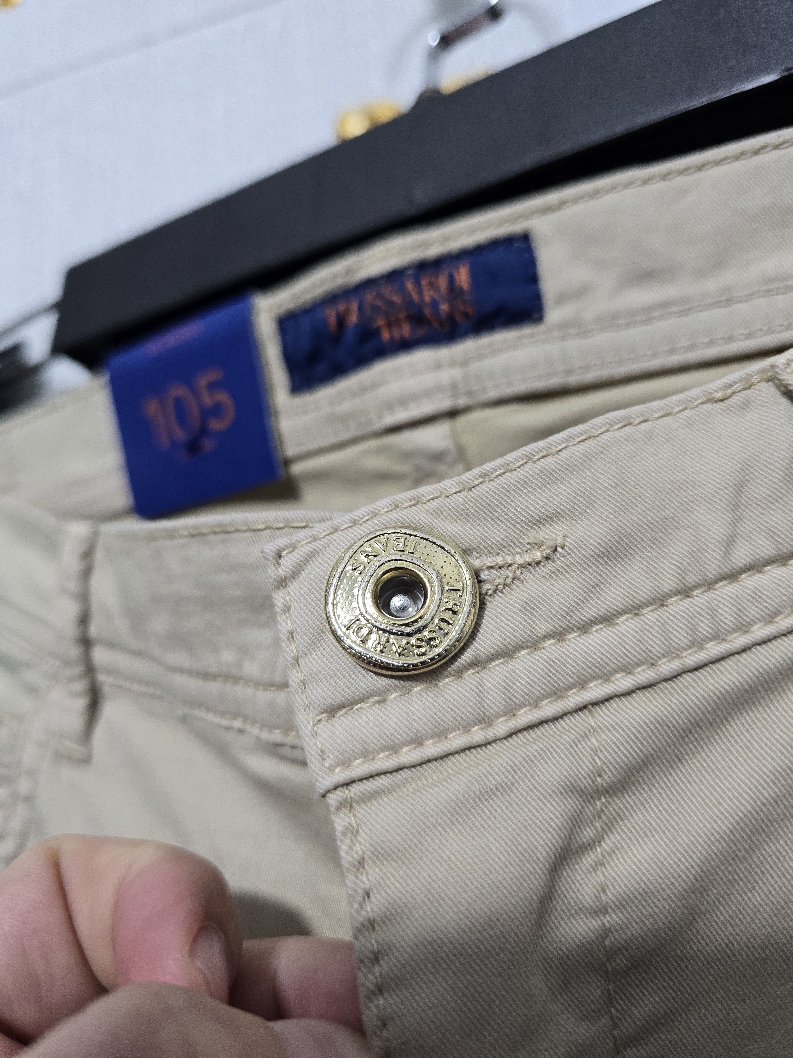 Trussardi TRUSSARDI pants 105 skinny new with TAGS Size 31" - 7 Thumbnail