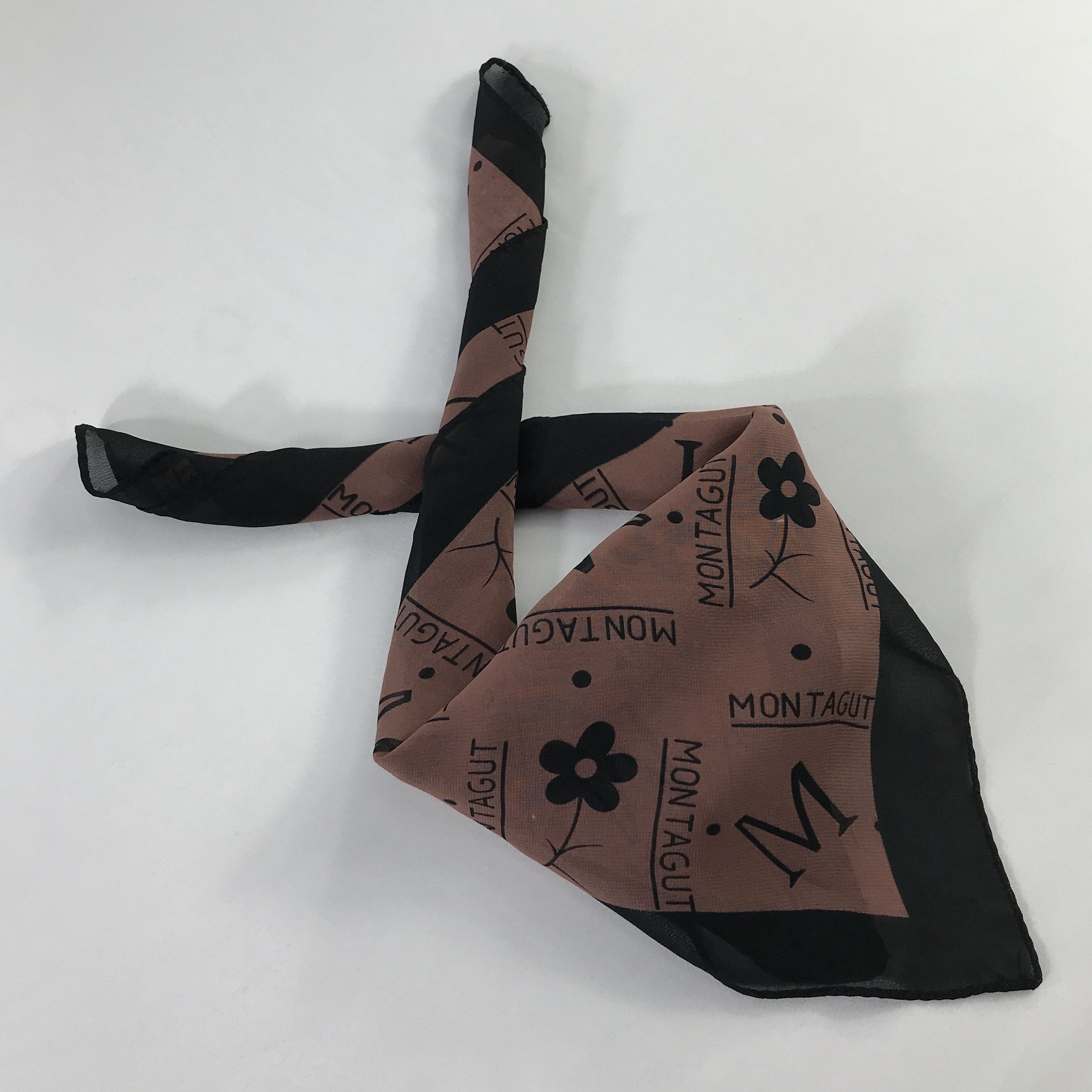 Montagut × Vintage Montagut Bandana / Handkerchief / Neckerchief - S566 Size ONE SIZE - 4 Thumbnail
