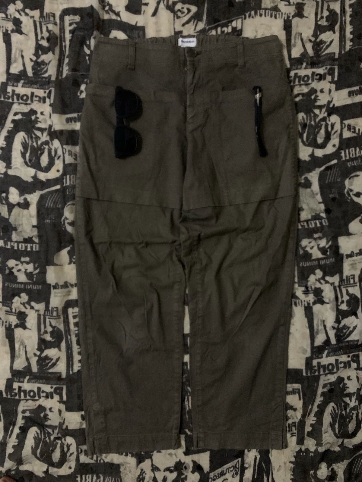 Issey Miyake 💥Issey Miyake Plantation Cargo Pant Size 30" / US 8 / IT 44 - 1 Thumbnail