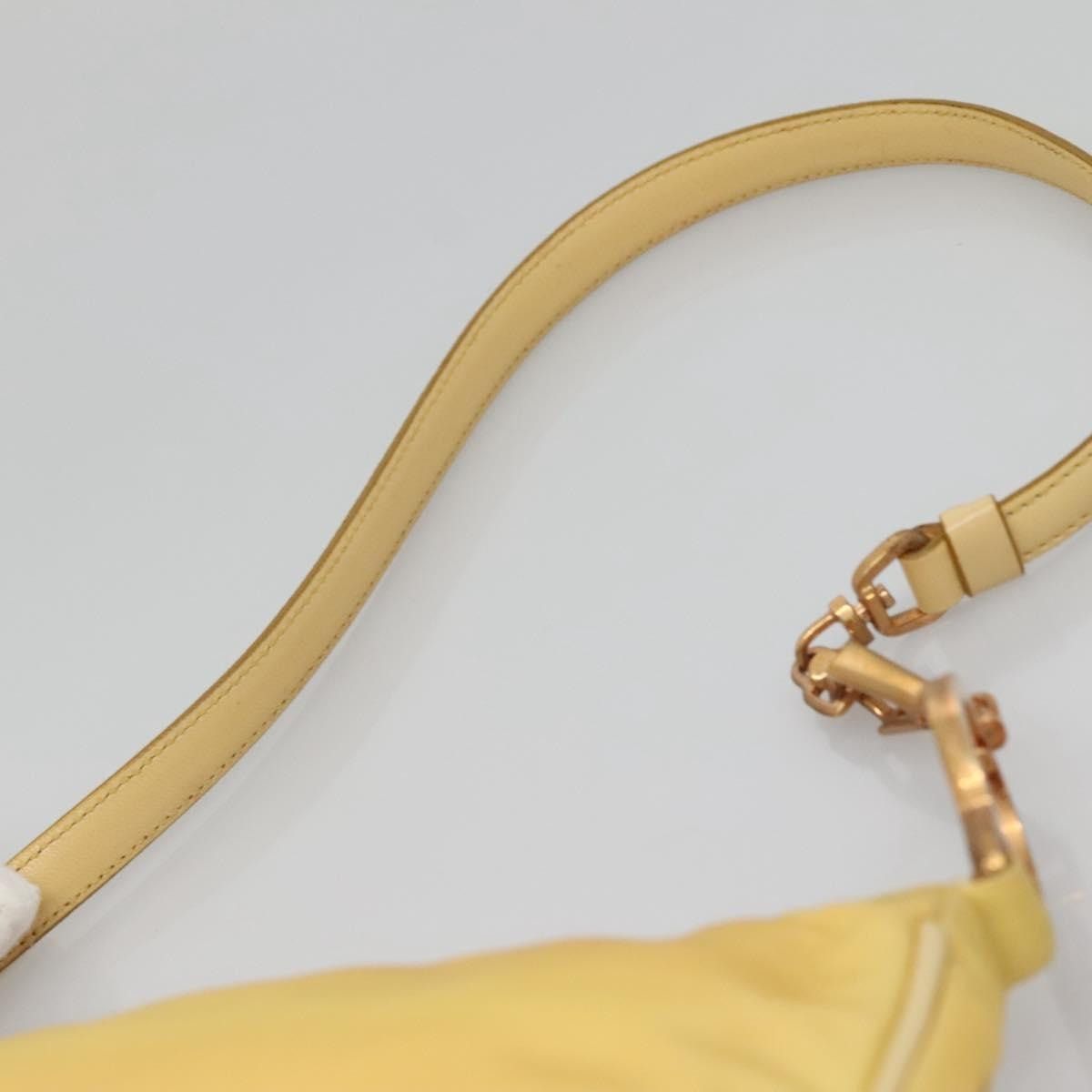 Prada PRADA Shoulder Bag Nylon Yellow Gold Size ONE SIZE - 8 Thumbnail