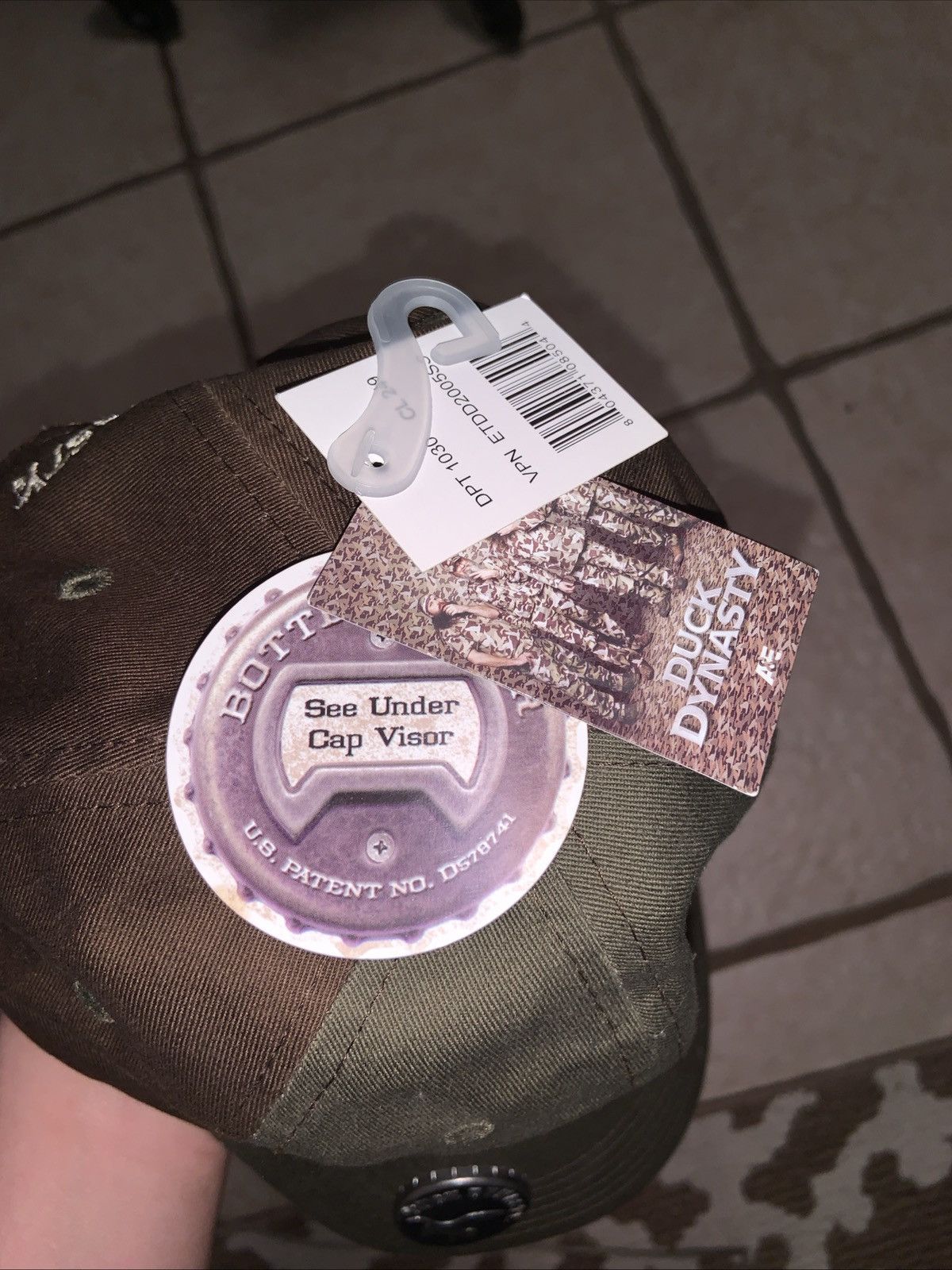 Other Duck Dynasty Strap Back - Built In Bottle Opener Size ONE SIZE - 6 Thumbnail