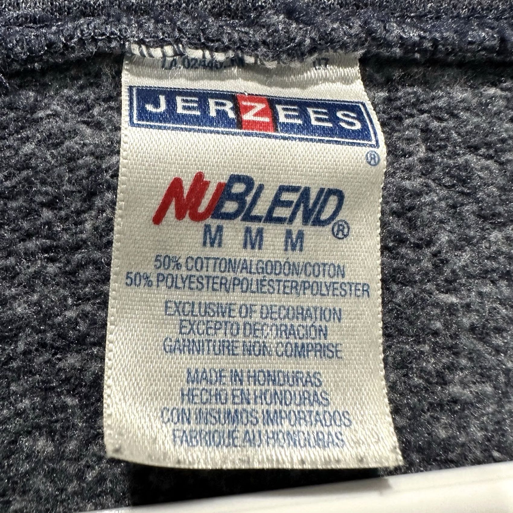 Jerzees Hershey Hoodie Mens Medium Blue/Gray Pullover Sweatshirt Jerzees Nublend GUC Size US M / EU 48-50 / 2 - 4 Thumbnail