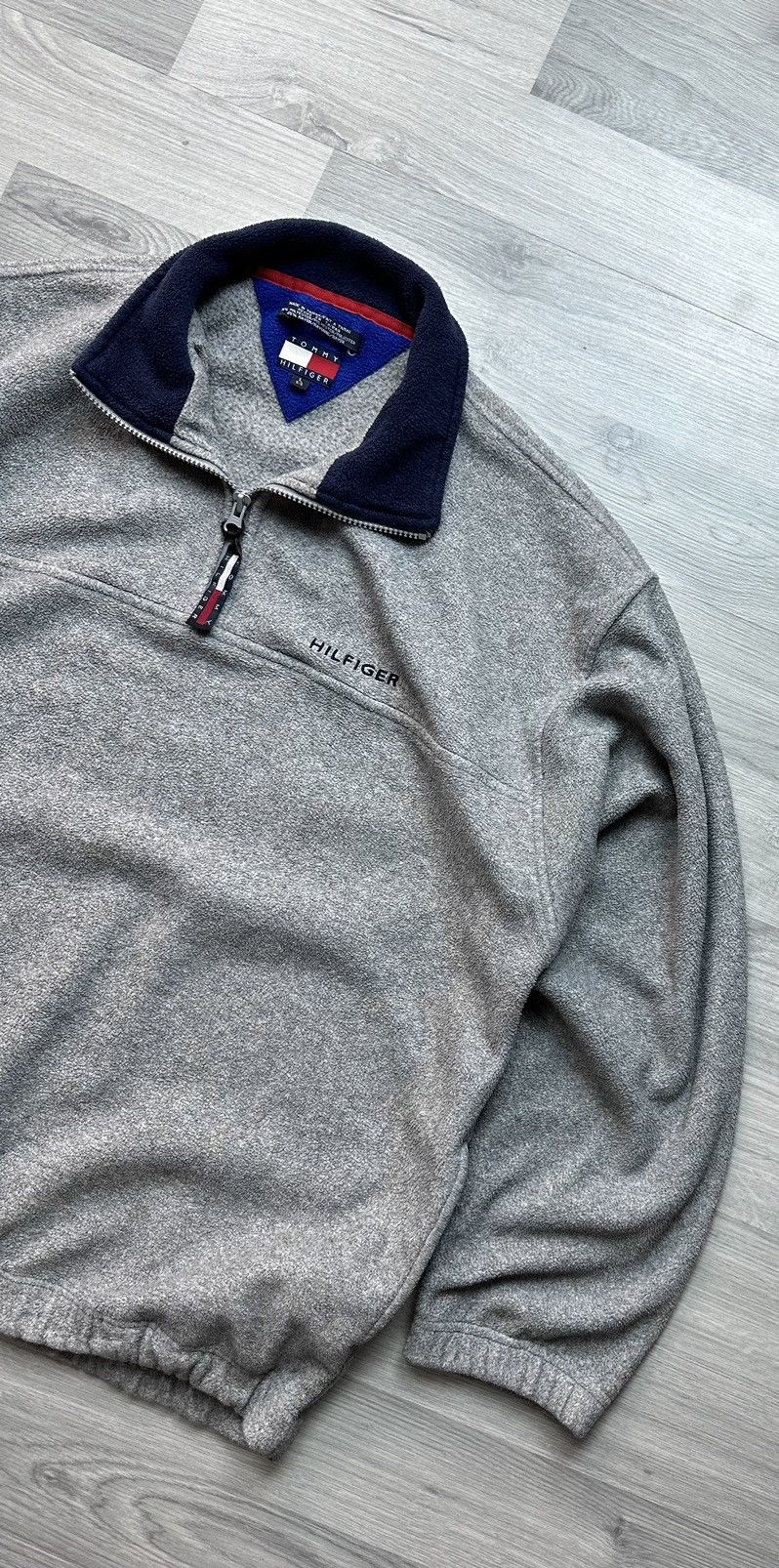 Tommy Hilfiger Vintage zip fleece jacket Sherpa Tommy Hilfiger Size US L / EU 52-54 / 3 - 2 Thumbnail