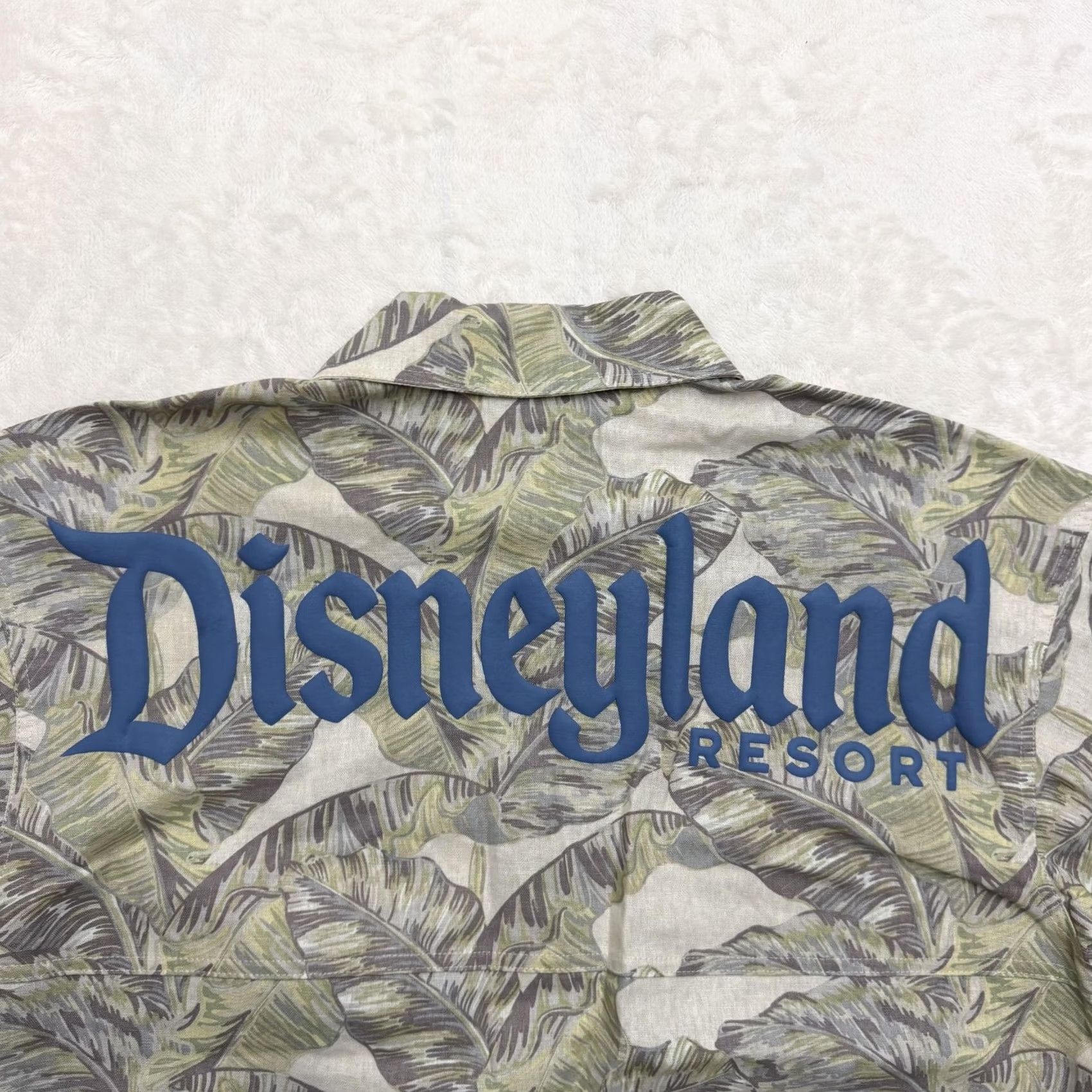 Disney Disney Spirit Jersey Jacket Mens M Green Mickey Floral Tropical Disneyland Resort Theme Button Pockets Logo Shirt? Size US M / EU 48-50 / 2 - 2 Thumbnail