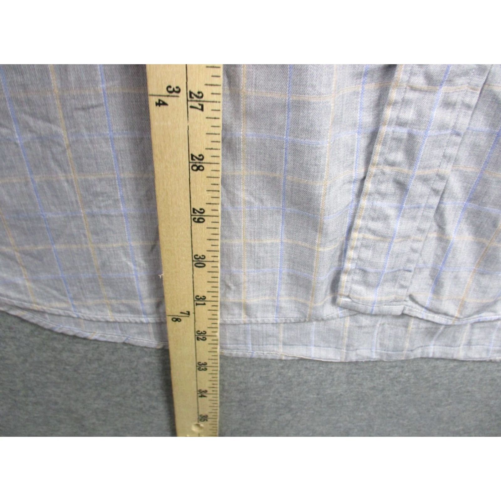 Brooks Brothers Brooks Brothers Country Club Shirt Large Egyptian Cotton Plaid Italy Size US L / EU 52-54 / 3 - 4 Thumbnail