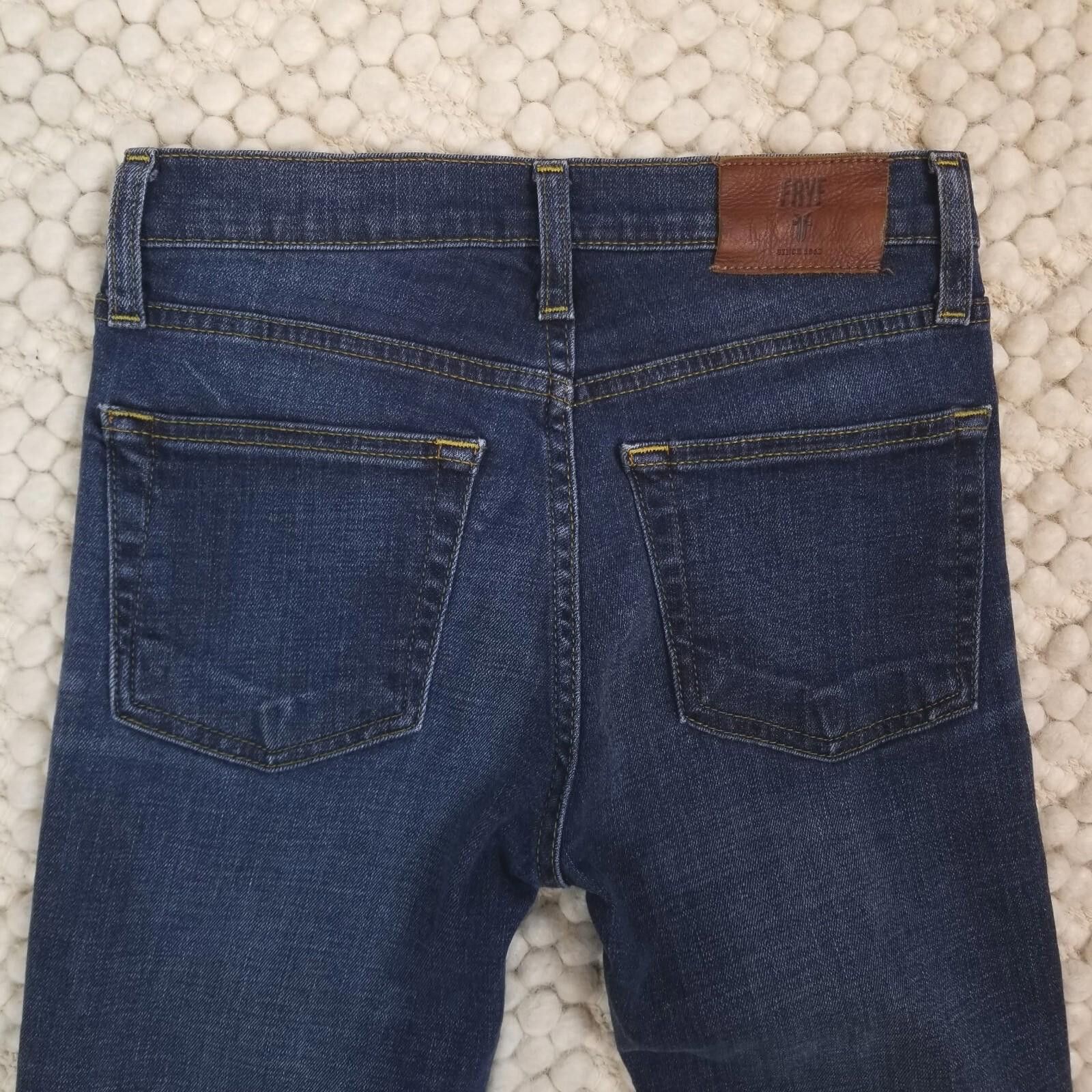 Frye Frye "Addie" Skinny Medium Blue Jeans Sz 26 Size 26" / US 2 / IT 38 - 8 Thumbnail
