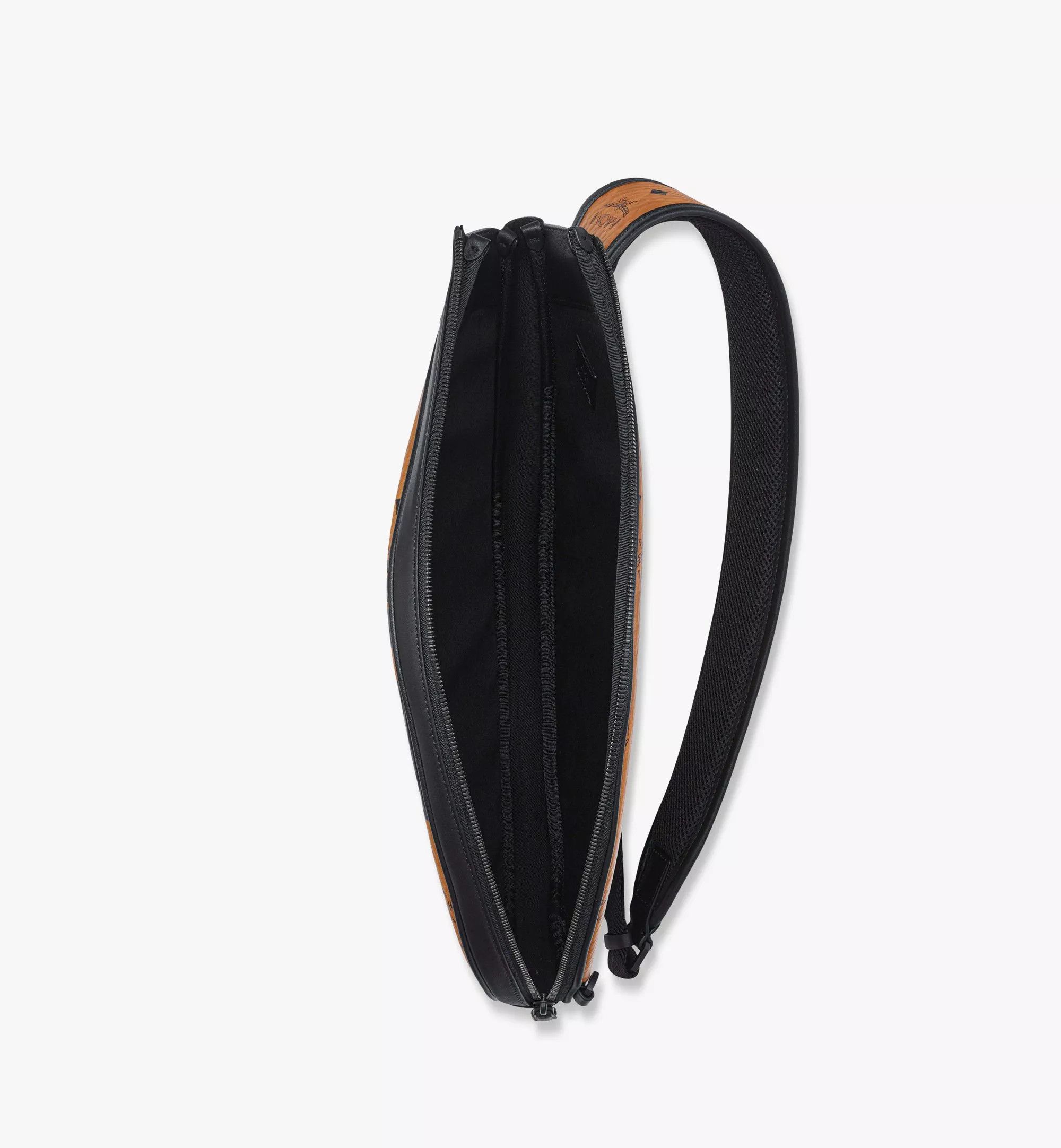 MCM o1mt1gz0725 Size: OS / Tennis Racket Holder in Brown/Black Size ONE SIZE - 4 Thumbnail