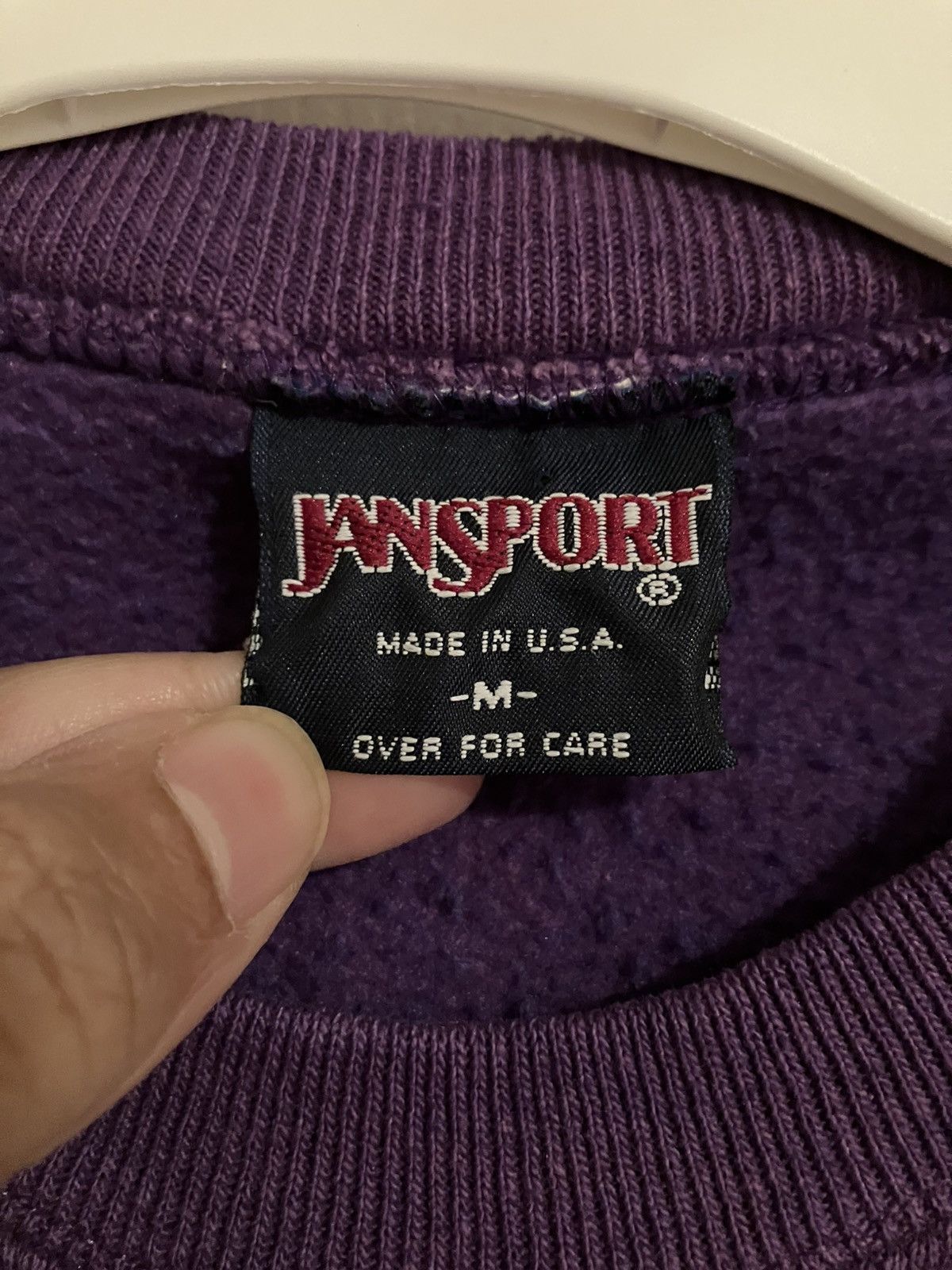 Jansport Vintage Palmer Chiropractic College Purple Crewneck Medium Size US M / EU 48-50 / 2 - 3 Thumbnail