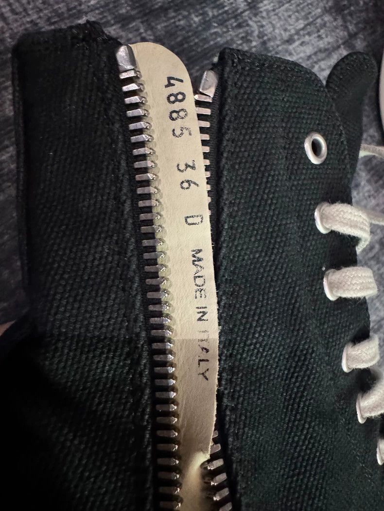 Rick Owens Rick Owens Double Silk Large Converse shoes Size US 5.5 / IT 35.5 - 6 Thumbnail