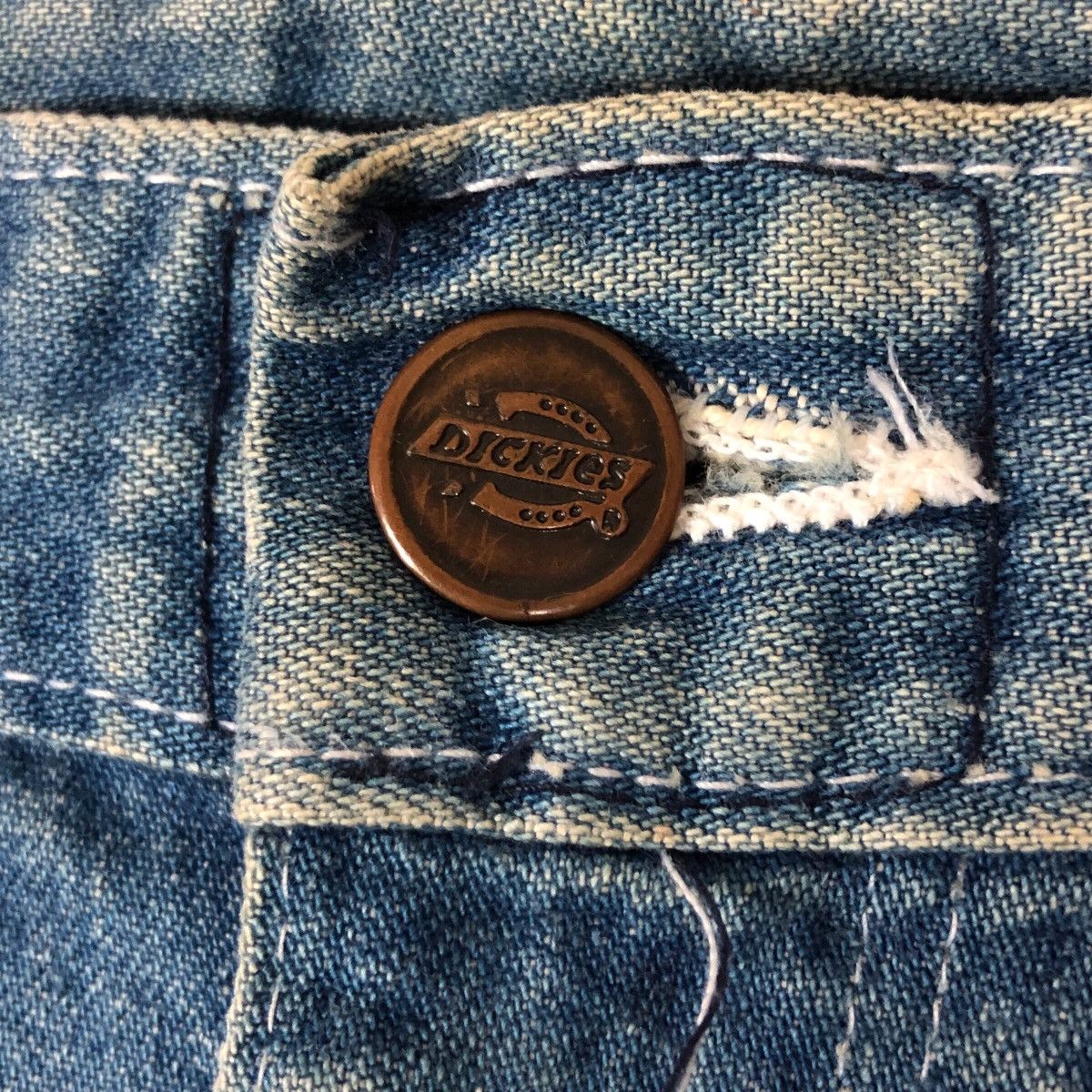 Dickies Vintage Dickies Side Buckle Denim Jeans Size US 36 / EU 52 - 3 Thumbnail