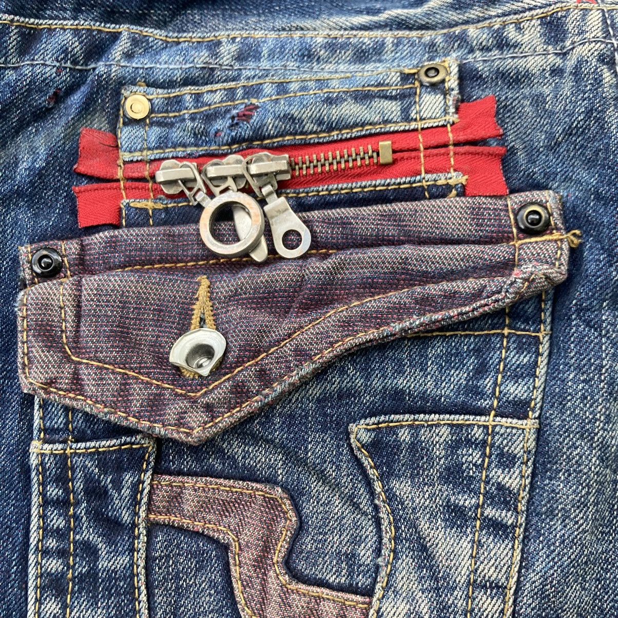 semanticdesign SEMANTIC DESIGN FLARED BOOTCUT JEANS Size US 31 - 16 Thumbnail