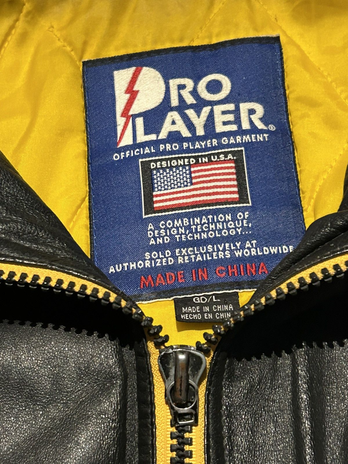 Pro Player Vintage Pittsburgh Steelers Leather Jacket by Pro Player NFL Size US L / EU 52-54 / 3 - 7 Thumbnail