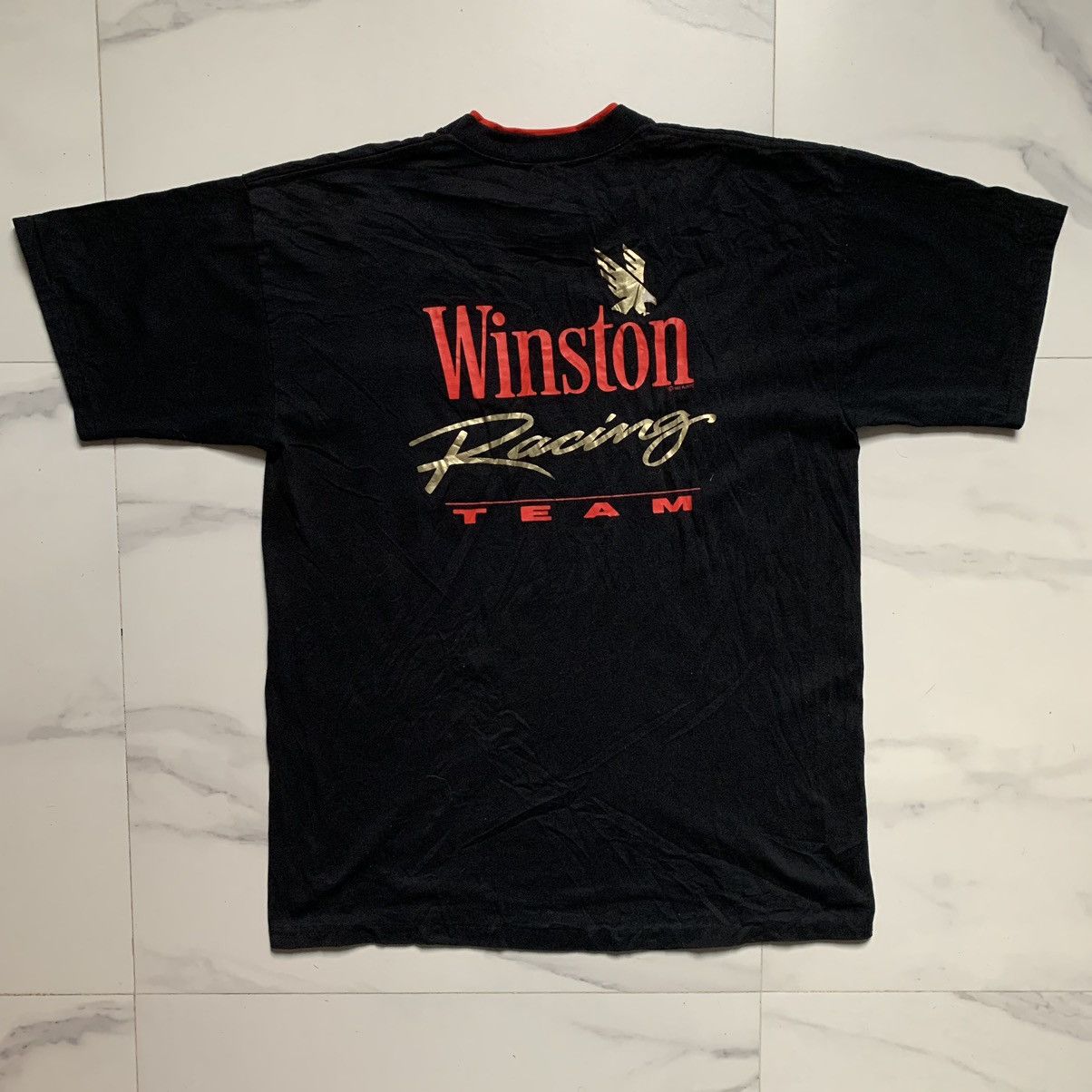 NASCAR × Vintage Vintage 1992 Winston Racing Team Pocket Tee Size US L / EU 52-54 / 3 - 3 Thumbnail