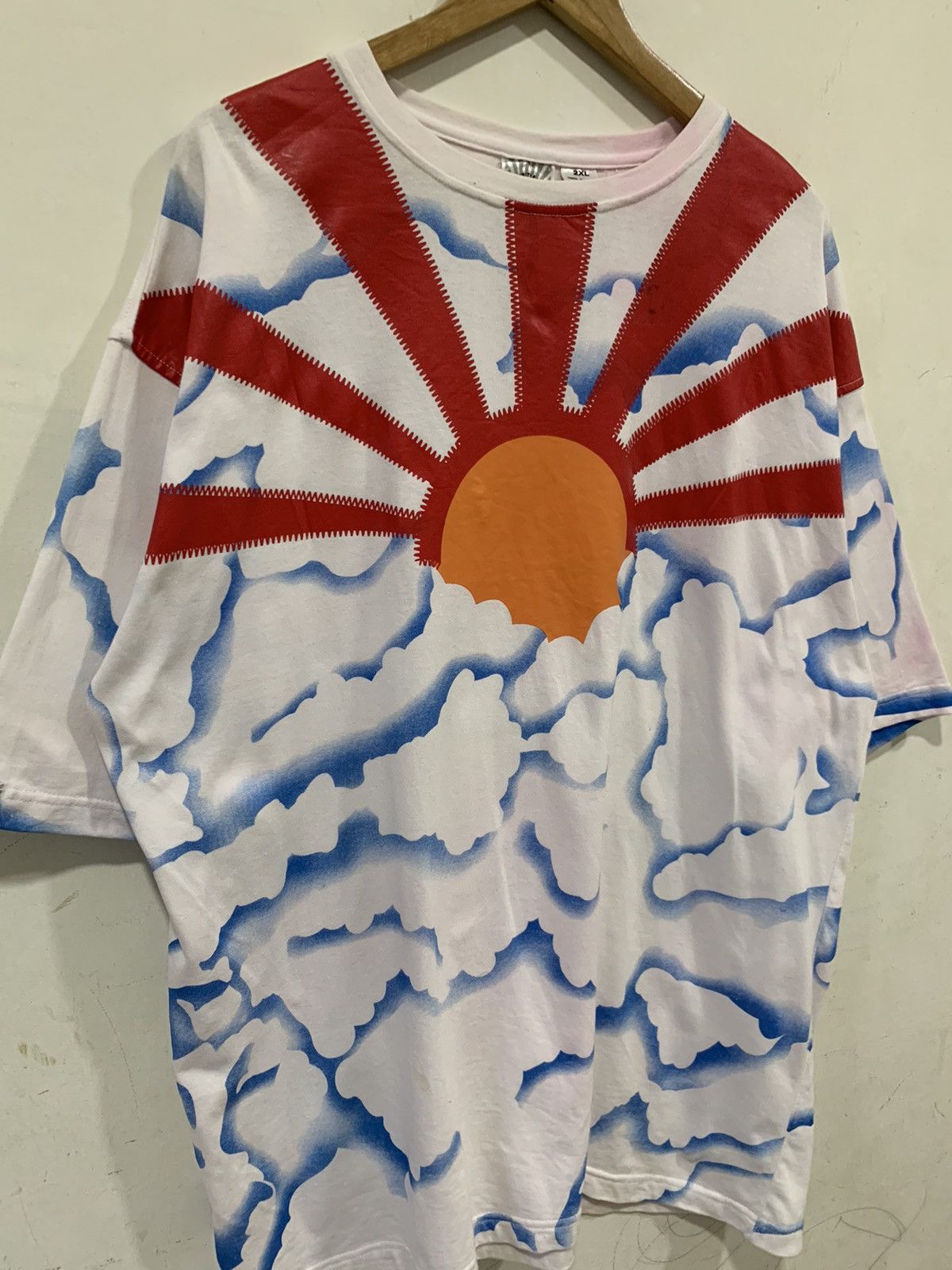 Japanese Brand Japanese Land of The Rising Sun Tee Oversize Size US XXL / EU 58 / 5 - 4 Thumbnail