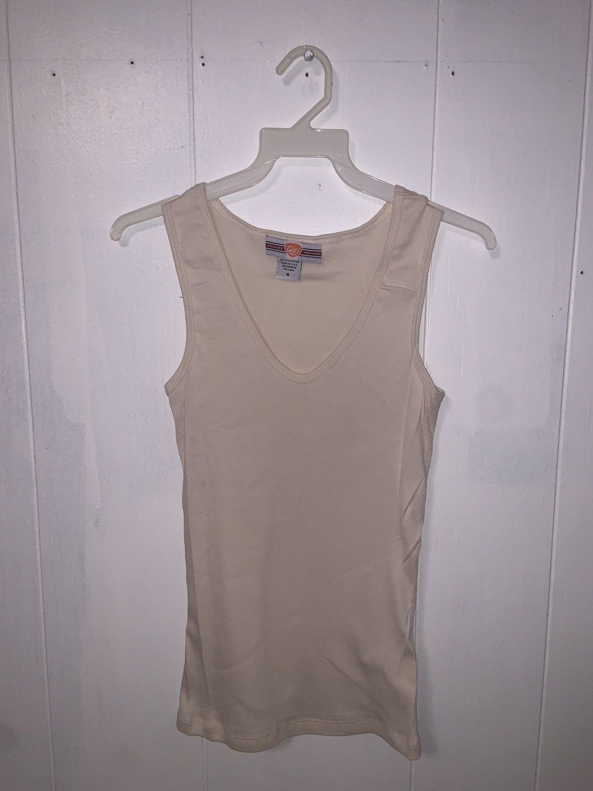 Other Woman’s Cream Color Tank Top - Size Medium - 3 In Stock Size M / US 6-8 / IT 42-44 - 4 Thumbnail