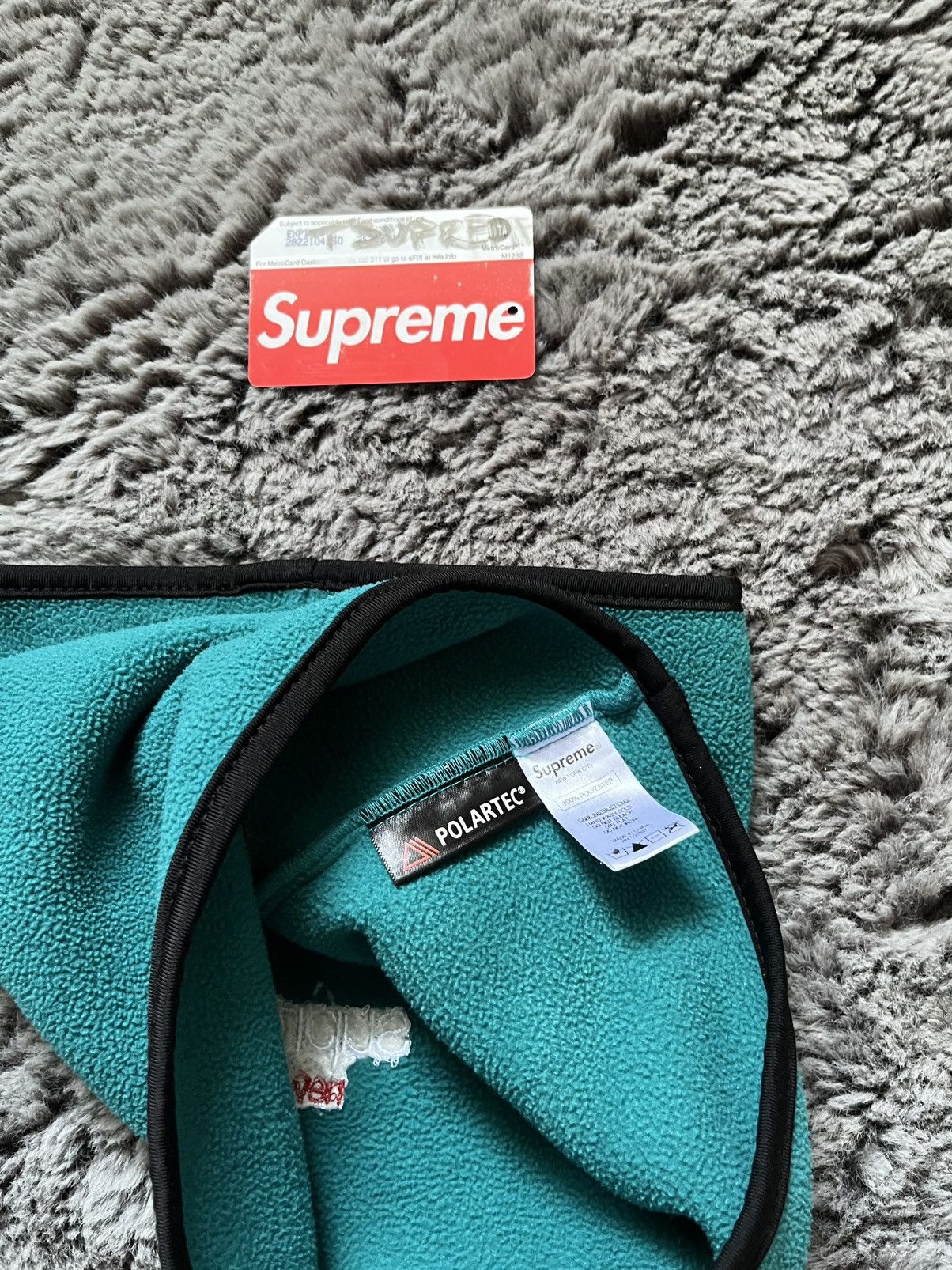 Supreme Supreme Teal Gaiter Size ONE SIZE - 3 Thumbnail