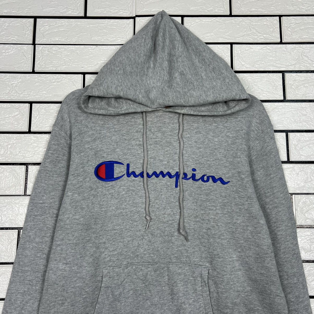 Champion CHAMPION Embroidered Big Logo Pullover Hoodies #4184-C191 Size US L / EU 52-54 / 3 - 2 Thumbnail