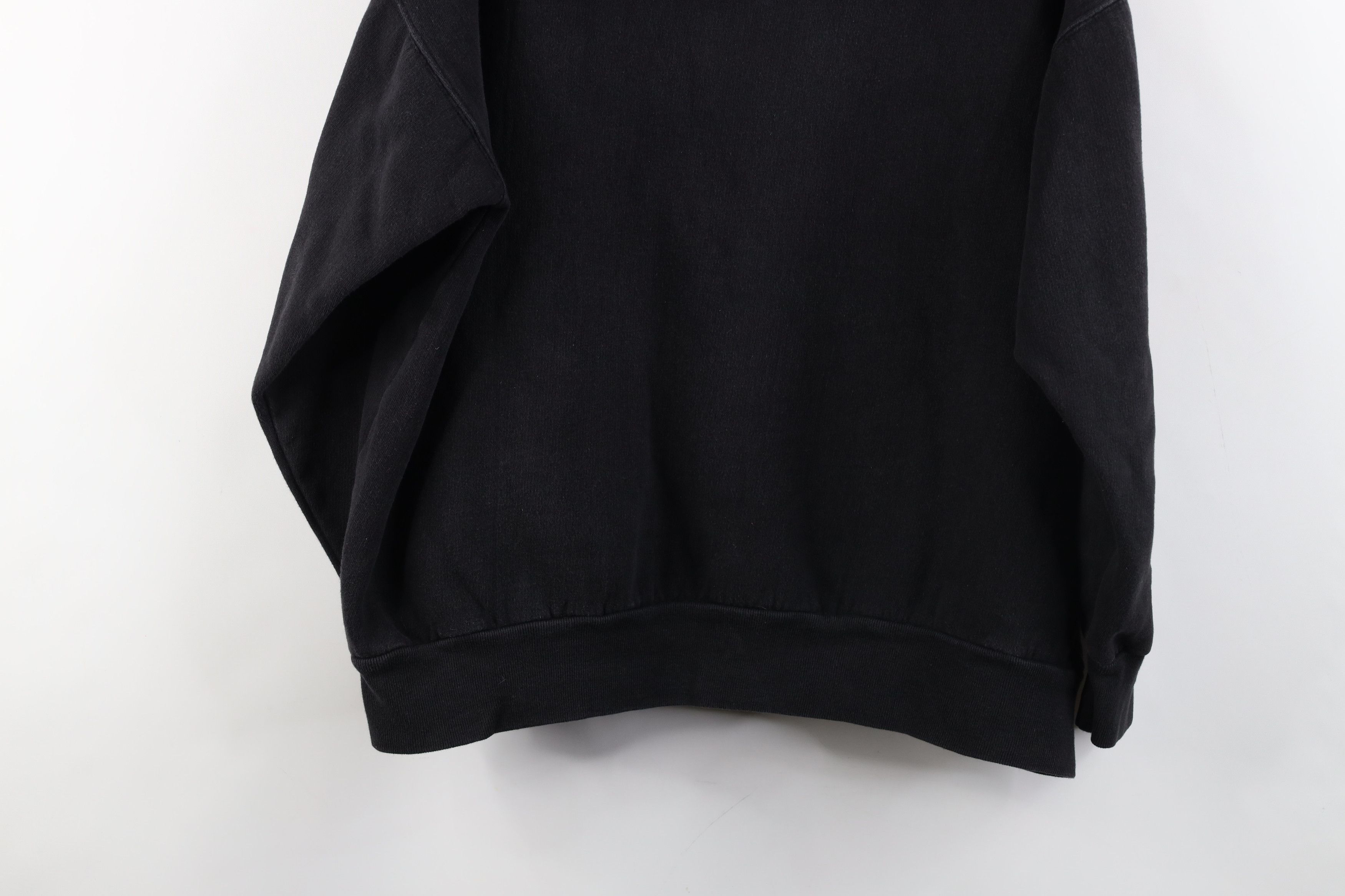 Vintage Vintage 90s Y2K Streetwear Cropped Boxy Fit Hoodie Black Size US M / EU 48-50 / 2 - 14 Thumbnail
