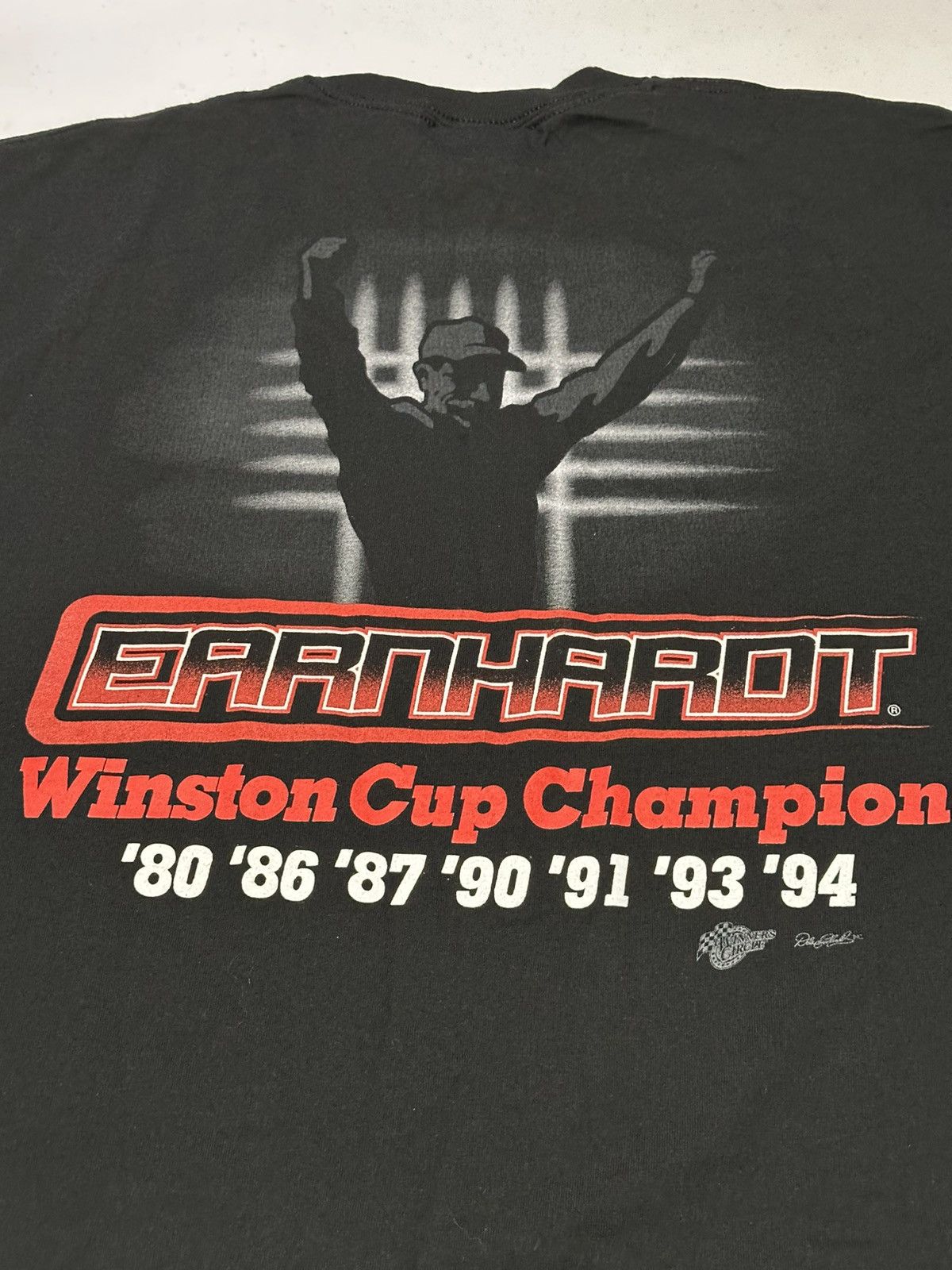 NASCAR Vintage Dale Earnhardt Sr Winston Cup nascar racing T-shirt Size US XL / EU 56 / 4 - 4 Thumbnail