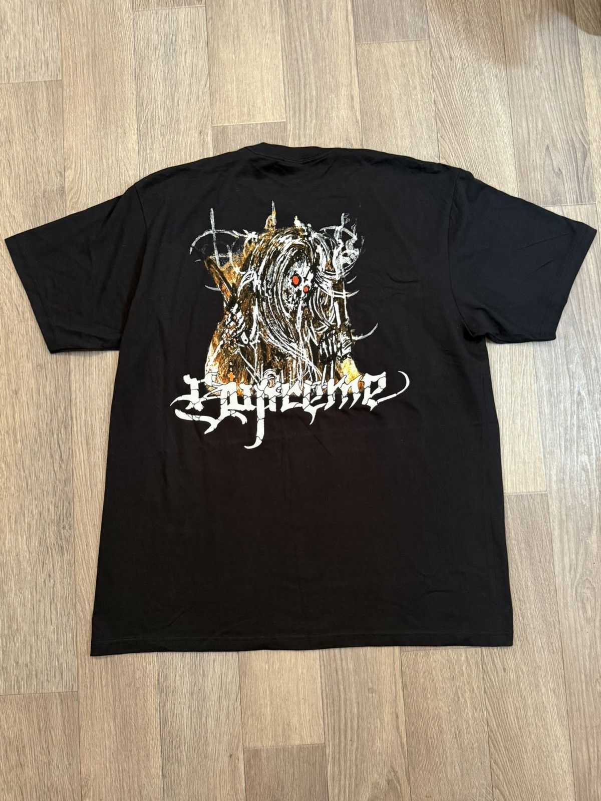 Supreme FW24 Supreme Satan Tee in Black Size US XL / EU 56 / 4 - 1 Thumbnail