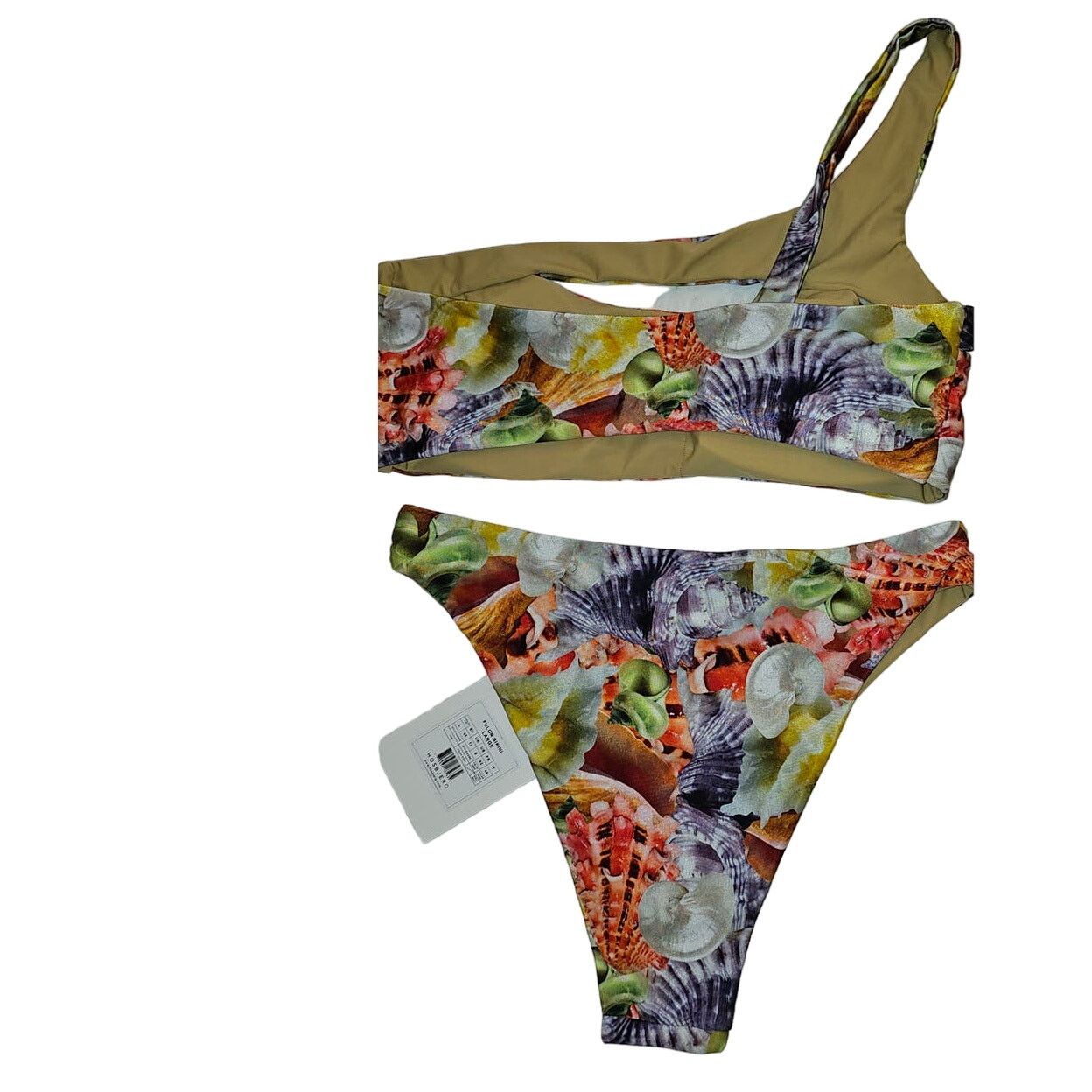 Urban Outfitters NEW UO Hosbjerg Fulon Shell Print Bikini Top + Bottons US 8 Size M / US 6-8 / IT 42-44 - 3 Thumbnail