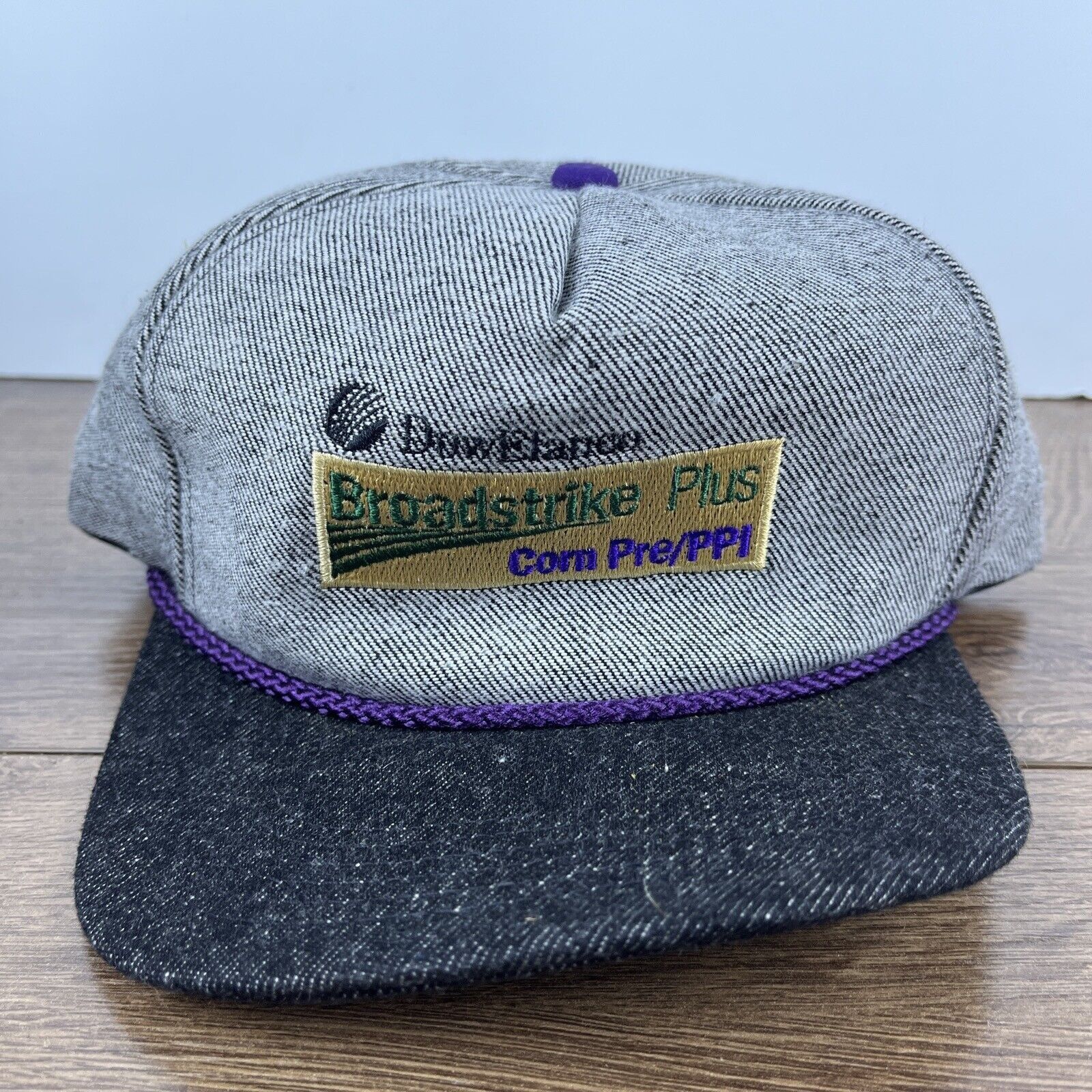 Other Broadstrike Plus Corn Hat Gray Snapback Hat Adjustable Adult Size ONE SIZE - 3 Thumbnail