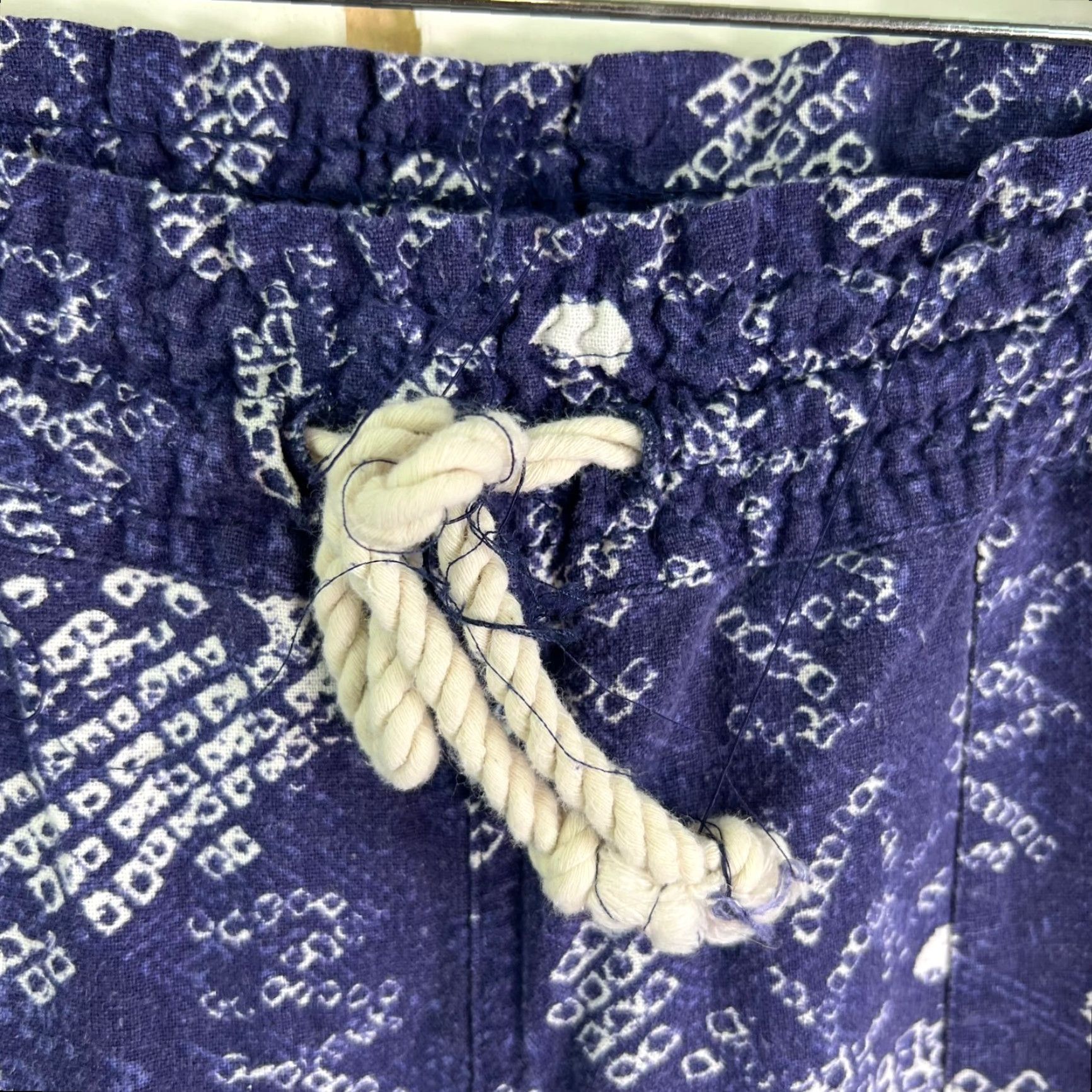 Vintage ROXY OceanSIDE Linen Blend Floral Wide-Leg Pants Womens XL Blue Pockets Size 40" / US 18 - 6 Thumbnail