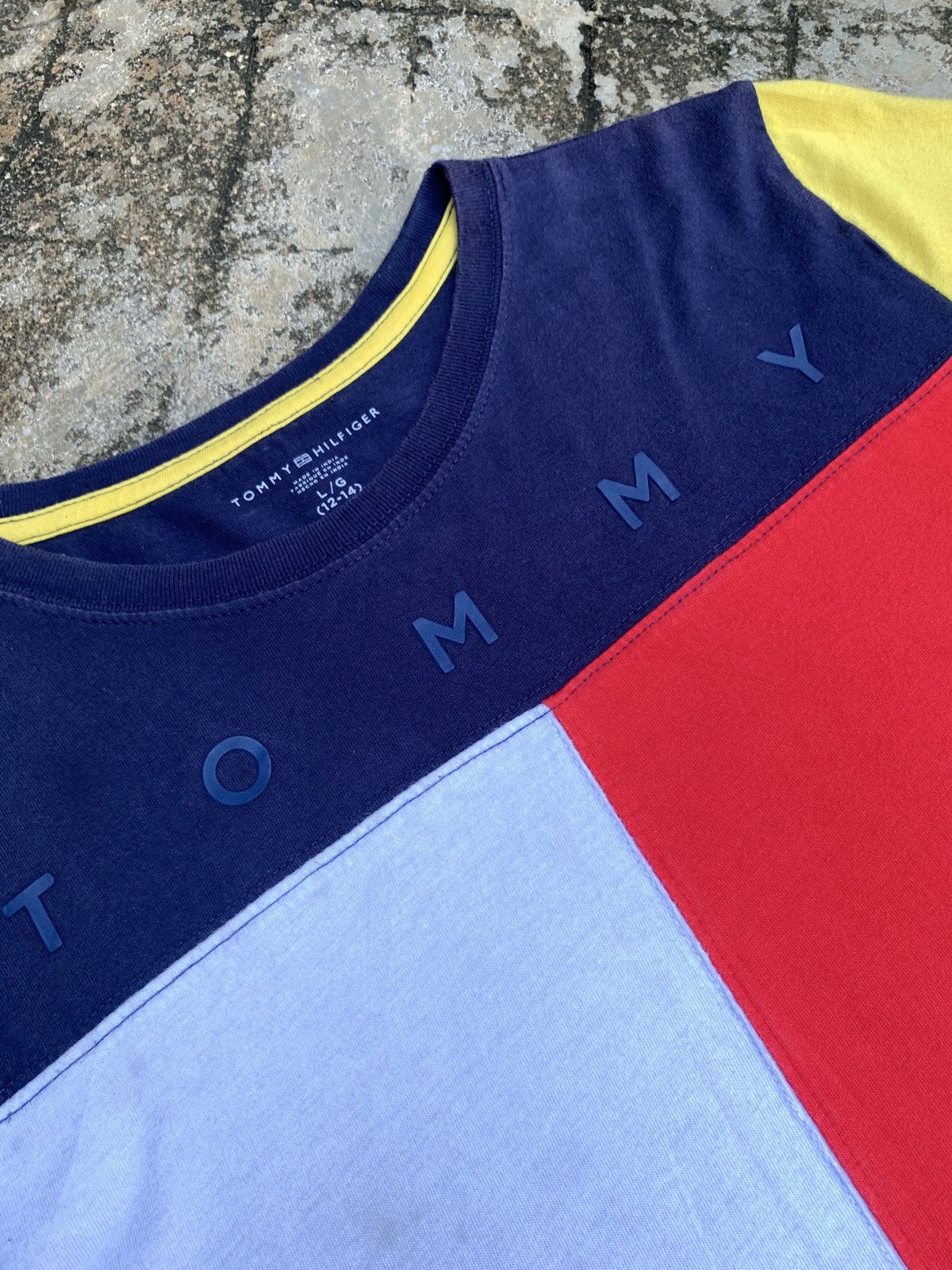 Tommy Hilfiger × Tommy Jeans Tommy Hilfiger Multicolor Big Flag Logo Top Size M / US 6-8 / IT 42-44 - 3 Thumbnail