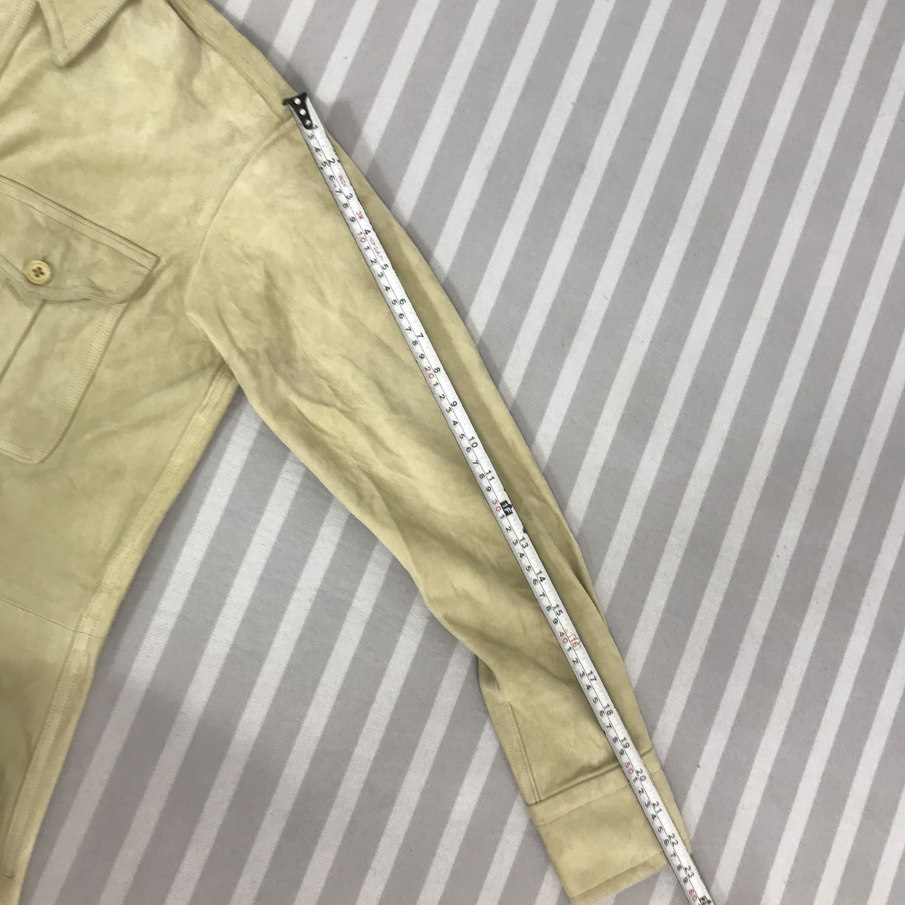 Ralph Lauren Vintage Ralph Lauren Leather polo shirt Size S / US 4 / IT 40 - 6 Thumbnail