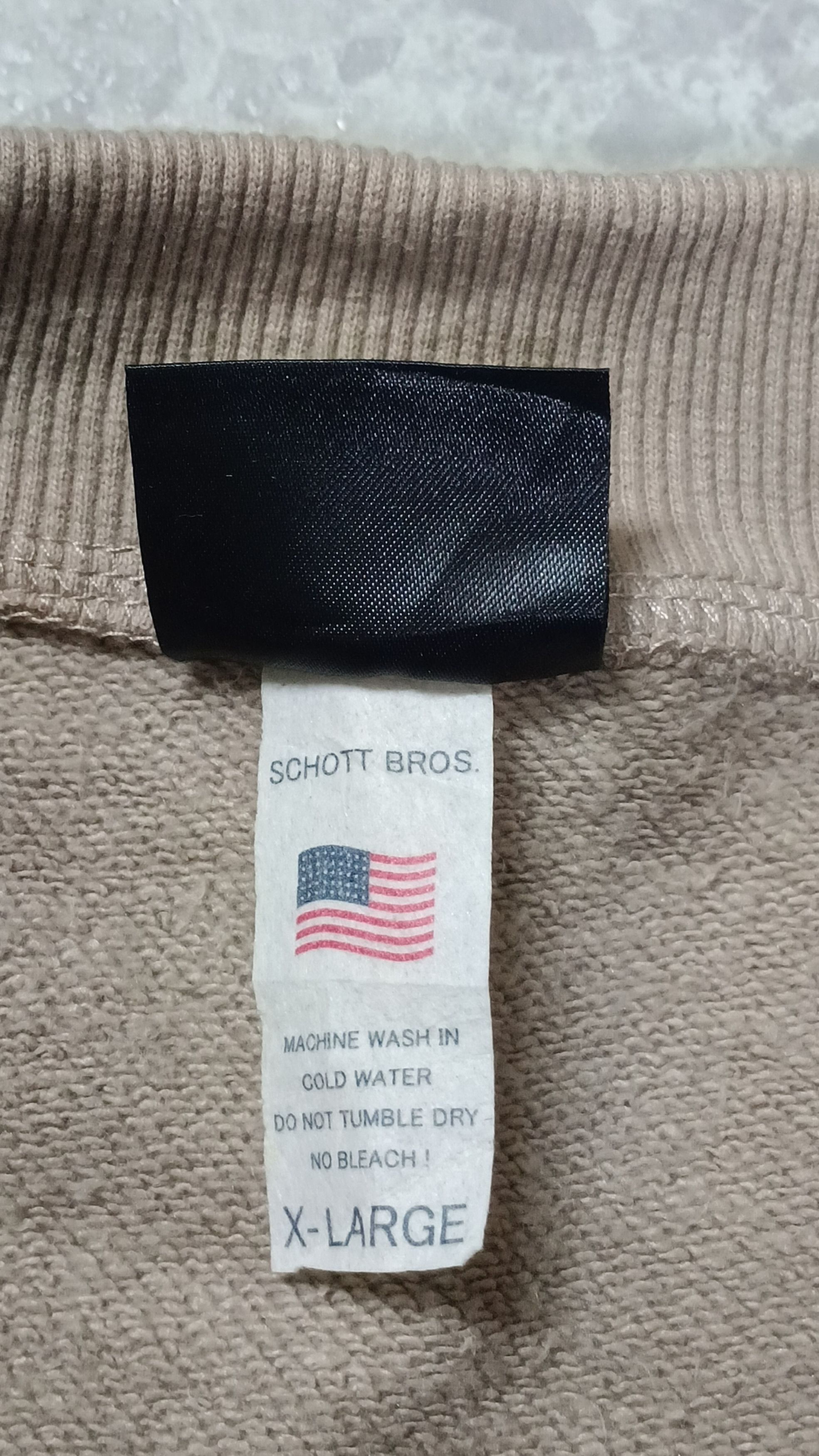Schott Schott NYC Sportswear Button Up Sweater Size US XL / EU 56 / 4 - 9 Thumbnail