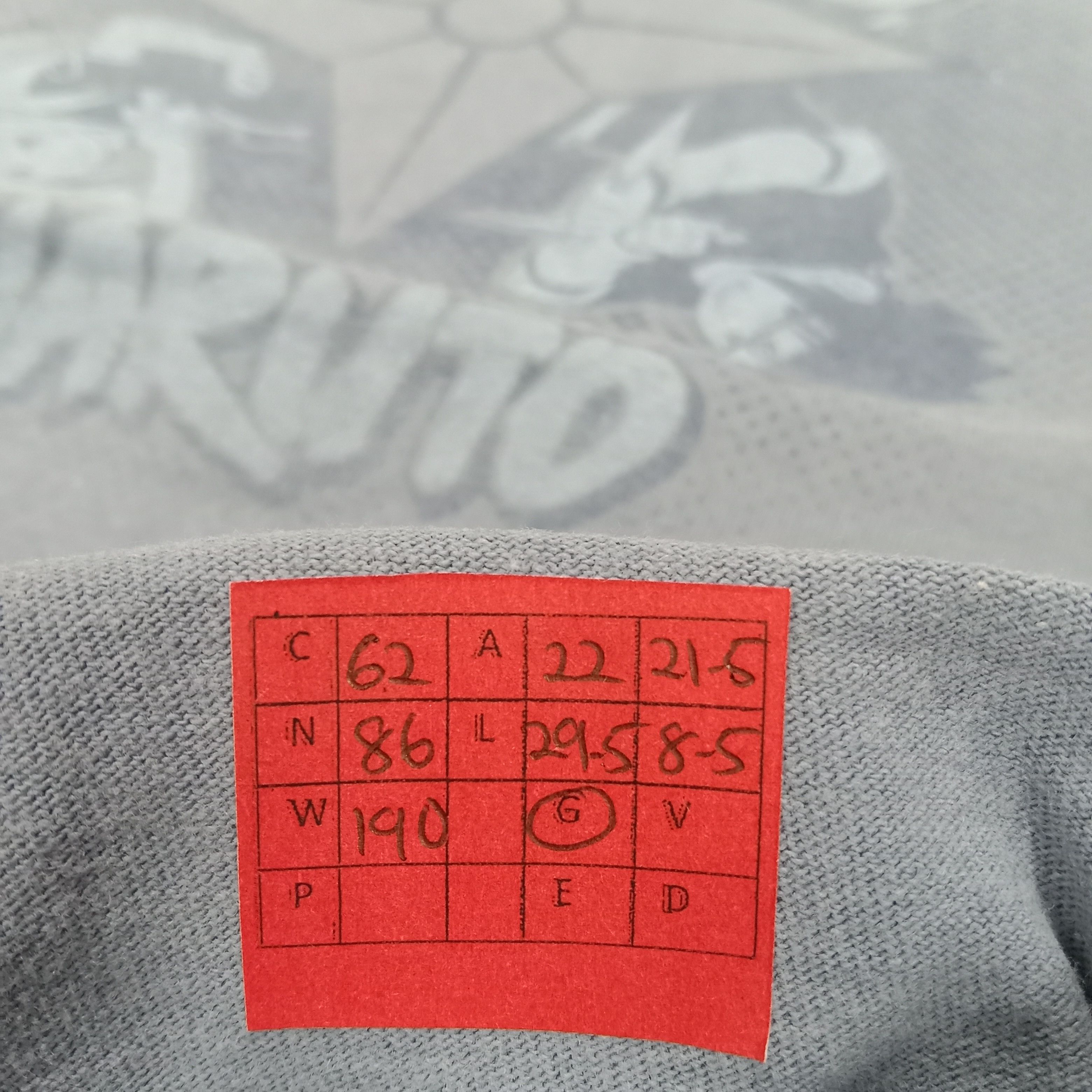 Anime × Japanese Brand × Vintage Naruto Tshirt Japanese Anime Cartoon Size US L / EU 52-54 / 3 - 16 Thumbnail