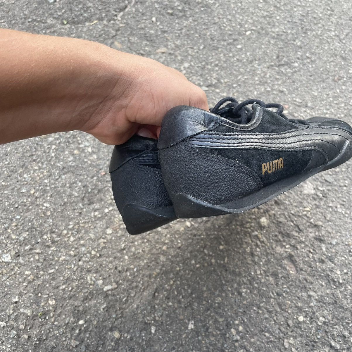 Japanese Brand × Puma × Vintage VINTAGE 90s black PUMA SPEED CAT versa gloss SNEAKERS SHOES Size US 5.5 / EU 38 - 5 Thumbnail