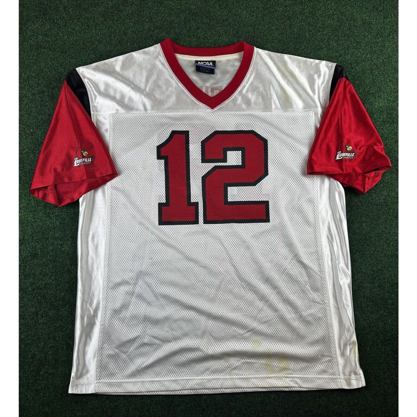 NCAA × Vintage Vintage Louisville NCAA #12 Jersey Size US XL / EU 56 / 4 - 1 Thumbnail