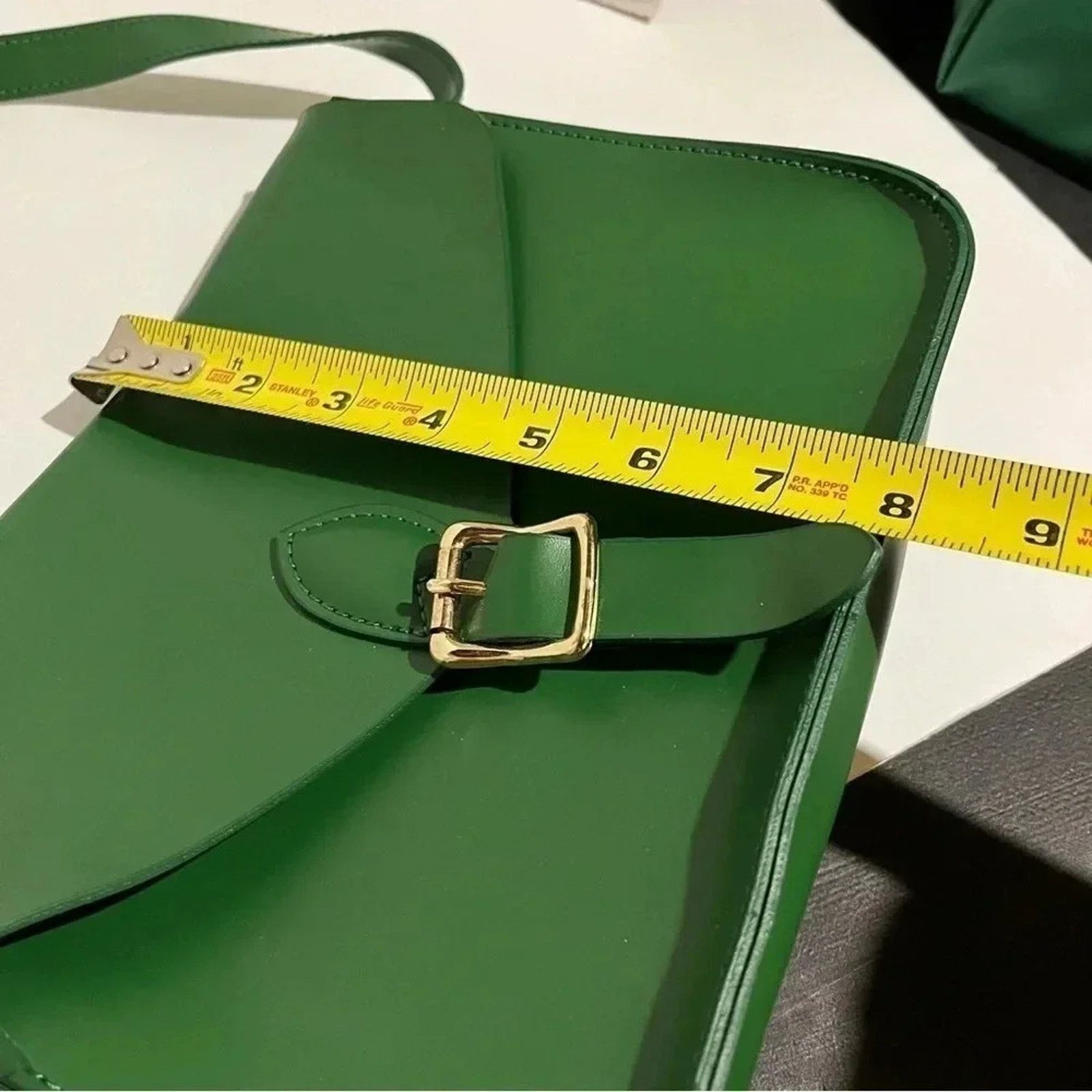 Other Angela Roi Green Crossbody Shoulder Handbag Flap Messenger Size ONE SIZE - 8 Thumbnail