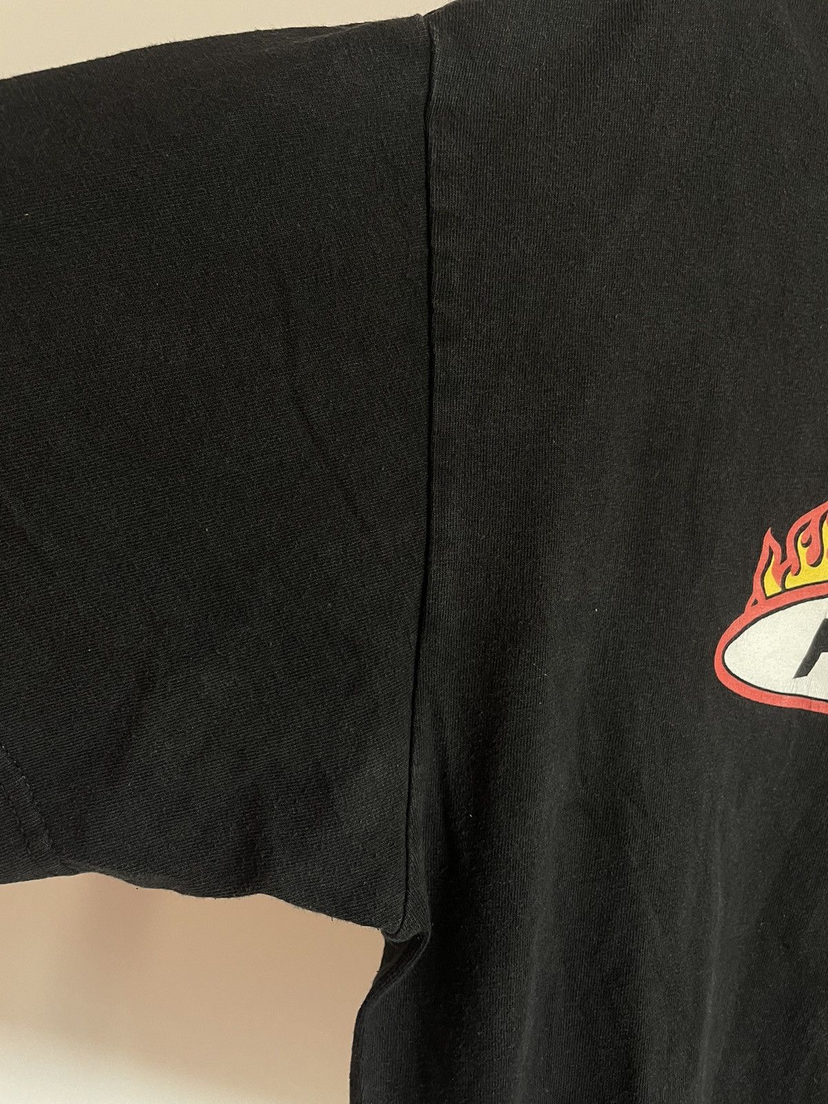 Full Send Vintage Full Send Flames Tee Y2K Streetwear Black T-Shirt Size US L / EU 52-54 / 3 - 2 Thumbnail