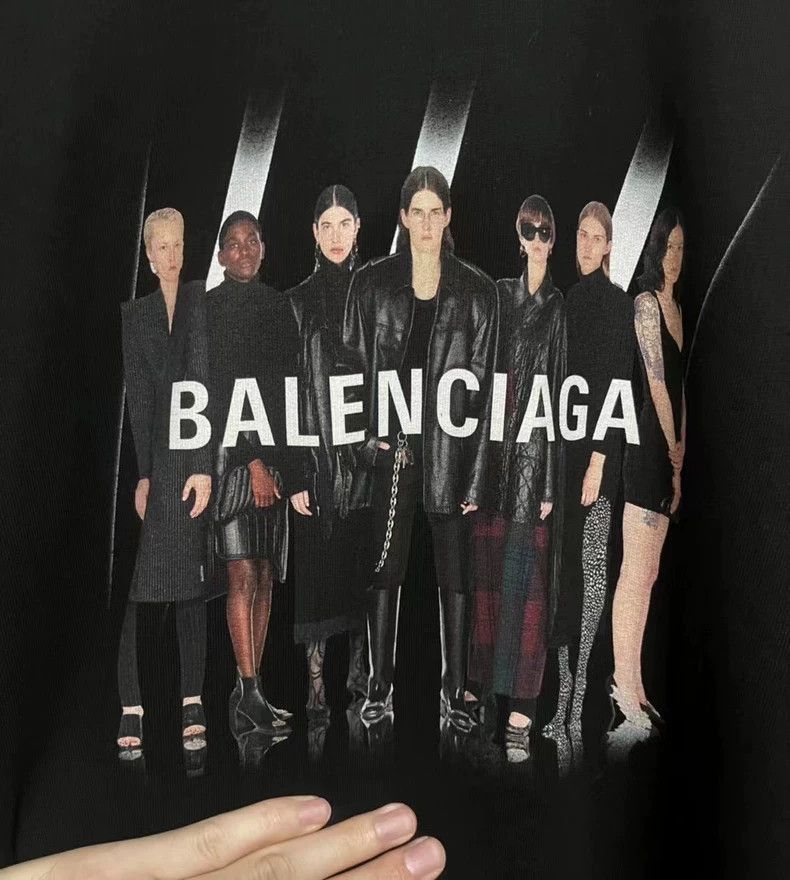 Balenciaga Balenciaga Portrait Band Hoodie-2506 Size US XS / EU 42 / 0 - 3 Thumbnail