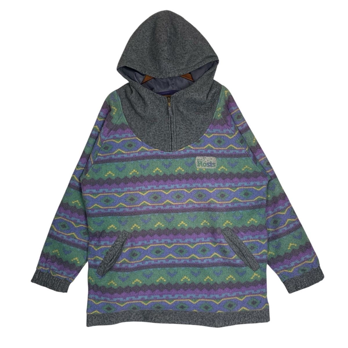 Vintage Vintage Hosts Usa Outdoor StreetWear Reversible Hoodie Size US XL / EU 56 / 4 - 1 Thumbnail