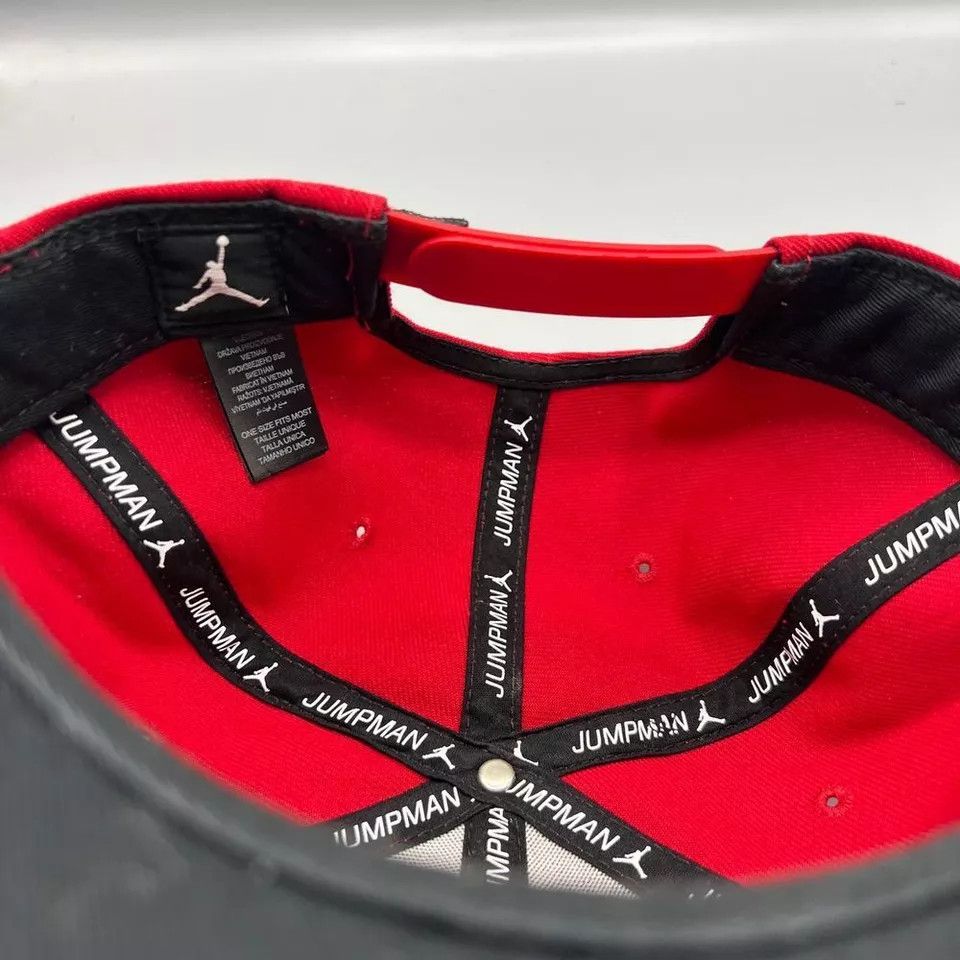 Jordan Brand Air Jordan Hat Men Red Cement Elephant Jumpman Snap Back Cap Size ONE SIZE - 7 Thumbnail